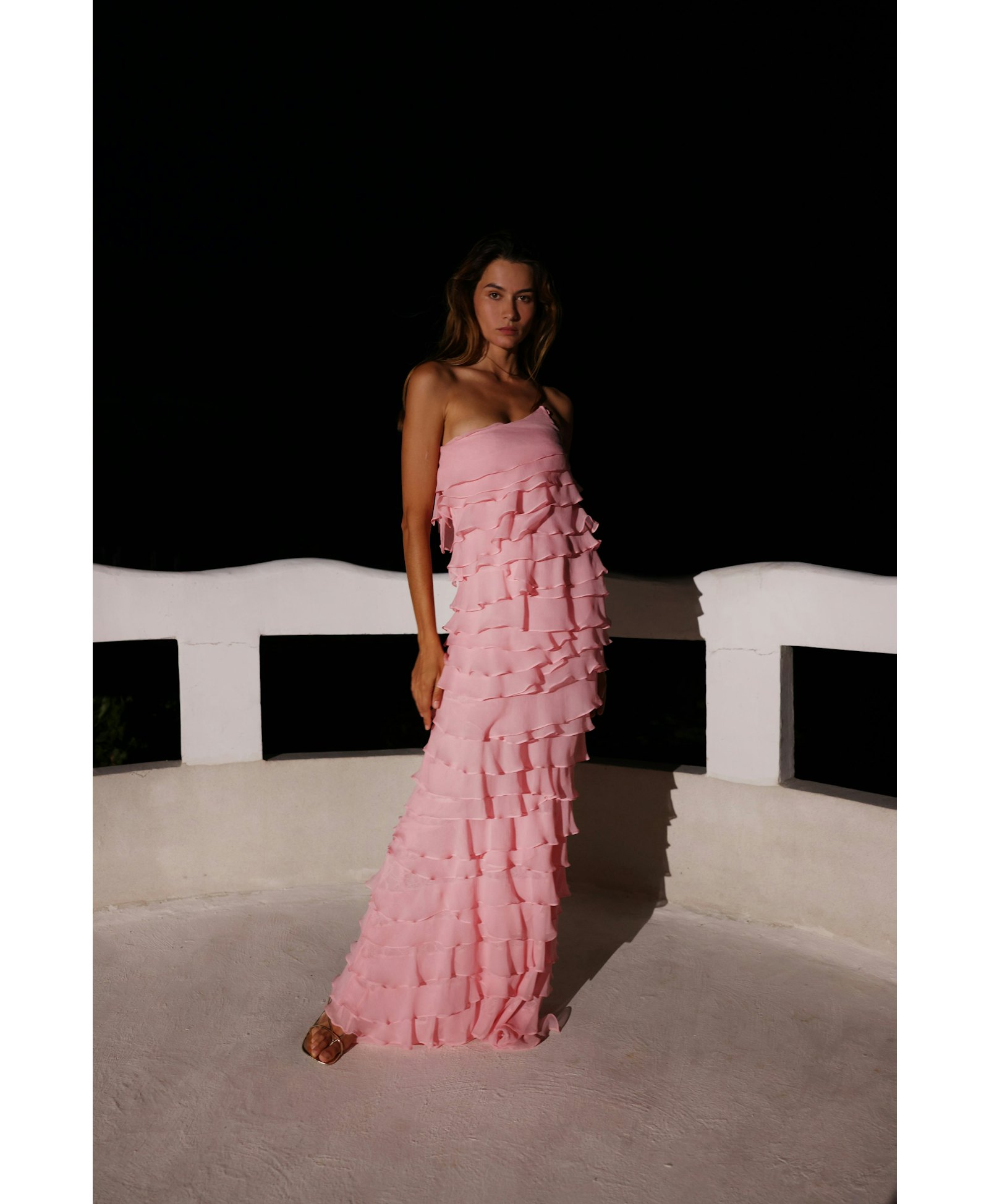 Persa One Shoulder Dress made by Francesca Miranda