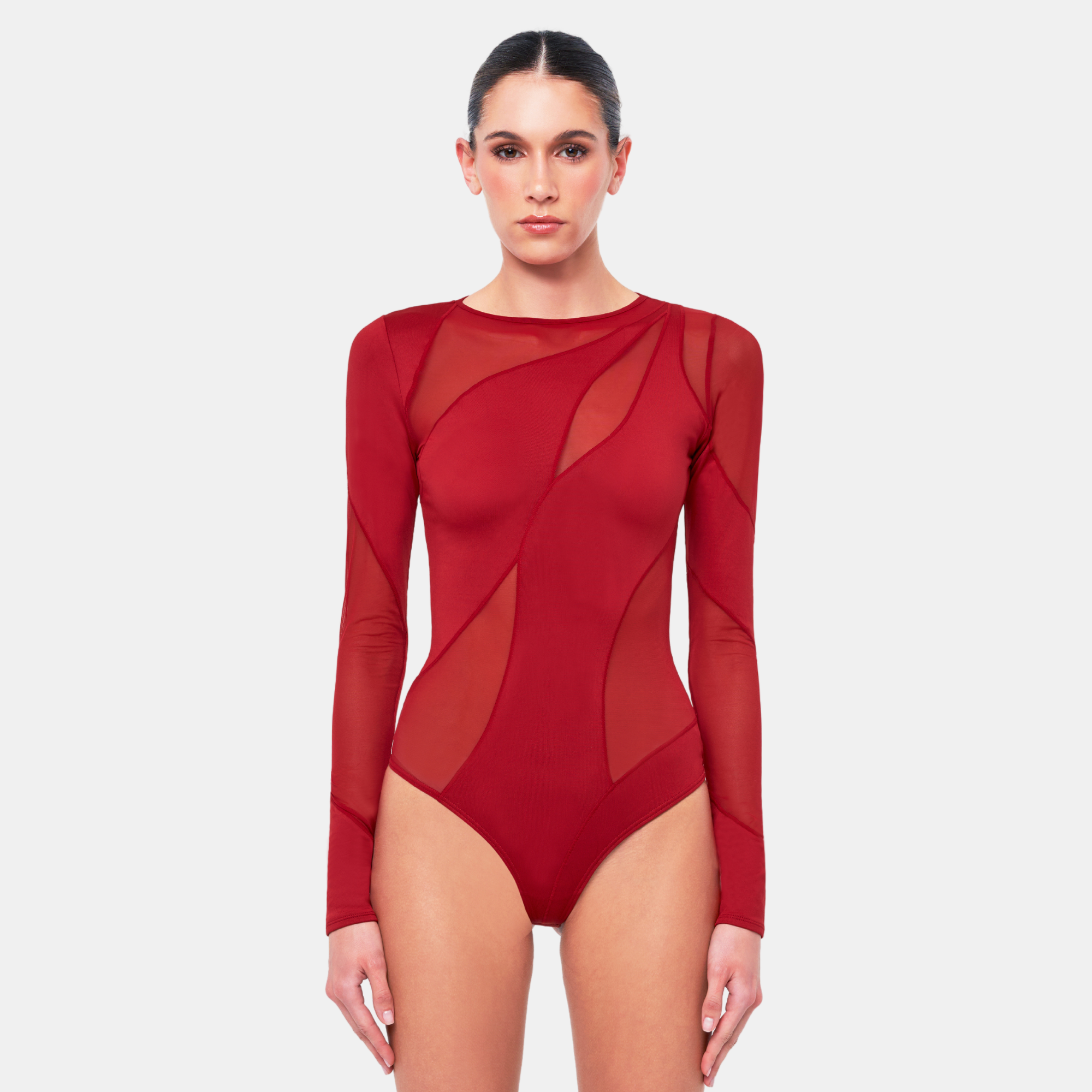 OW COLLECTION SPIRAL BODYSUIT 