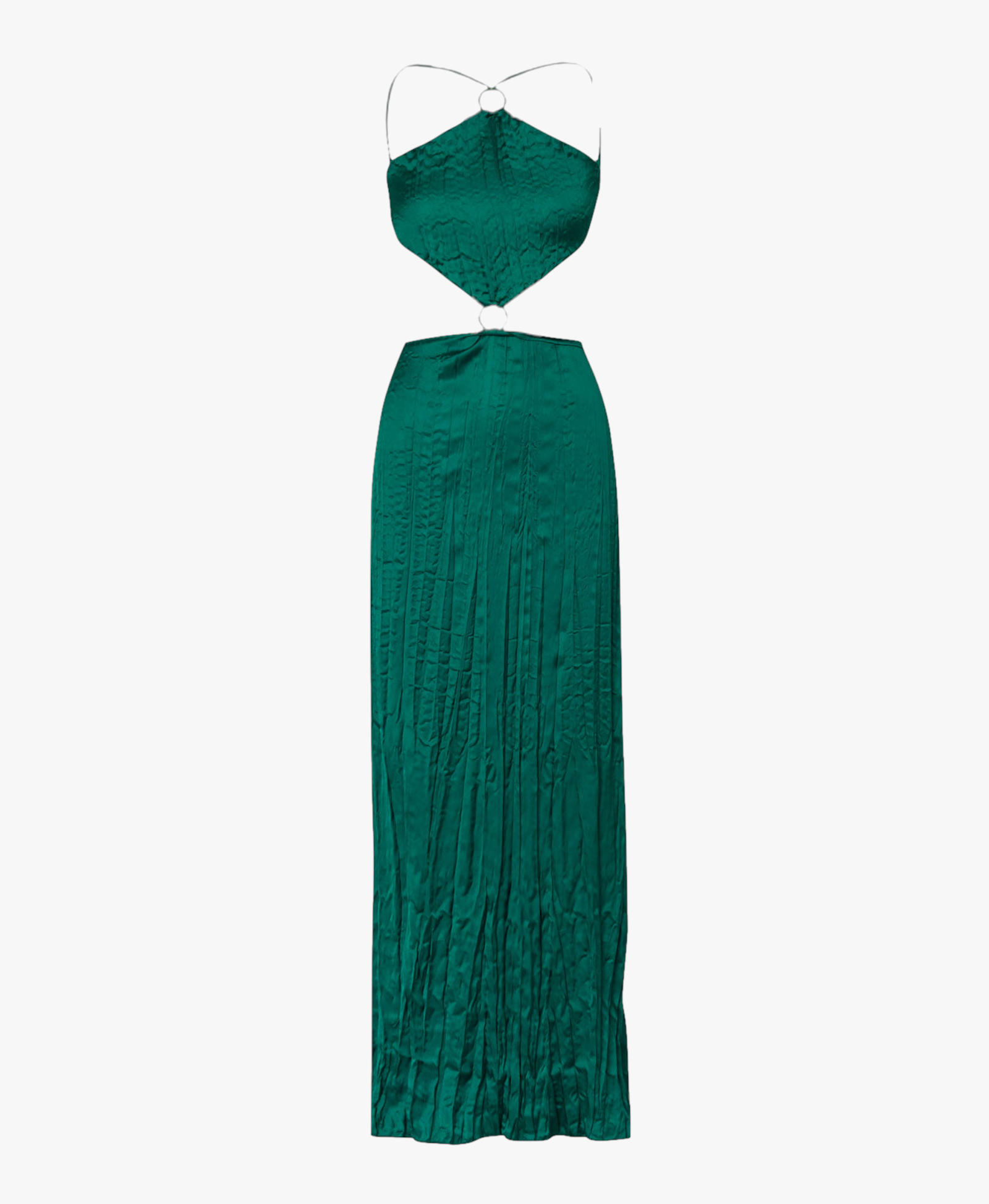 Kira Maxi Dress in Green made by BAOBAB