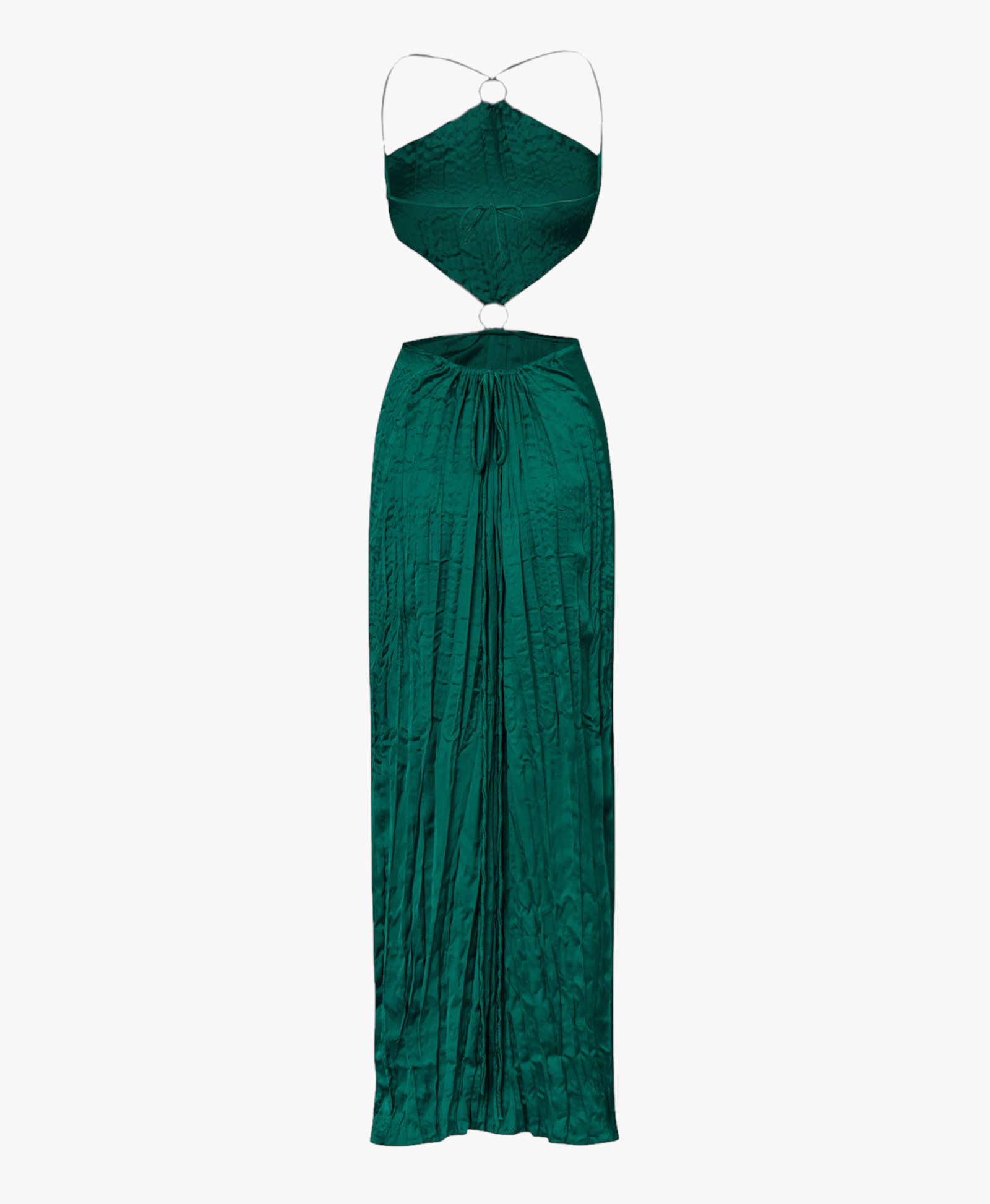 Kira Maxi Dress in Green made by BAOBAB