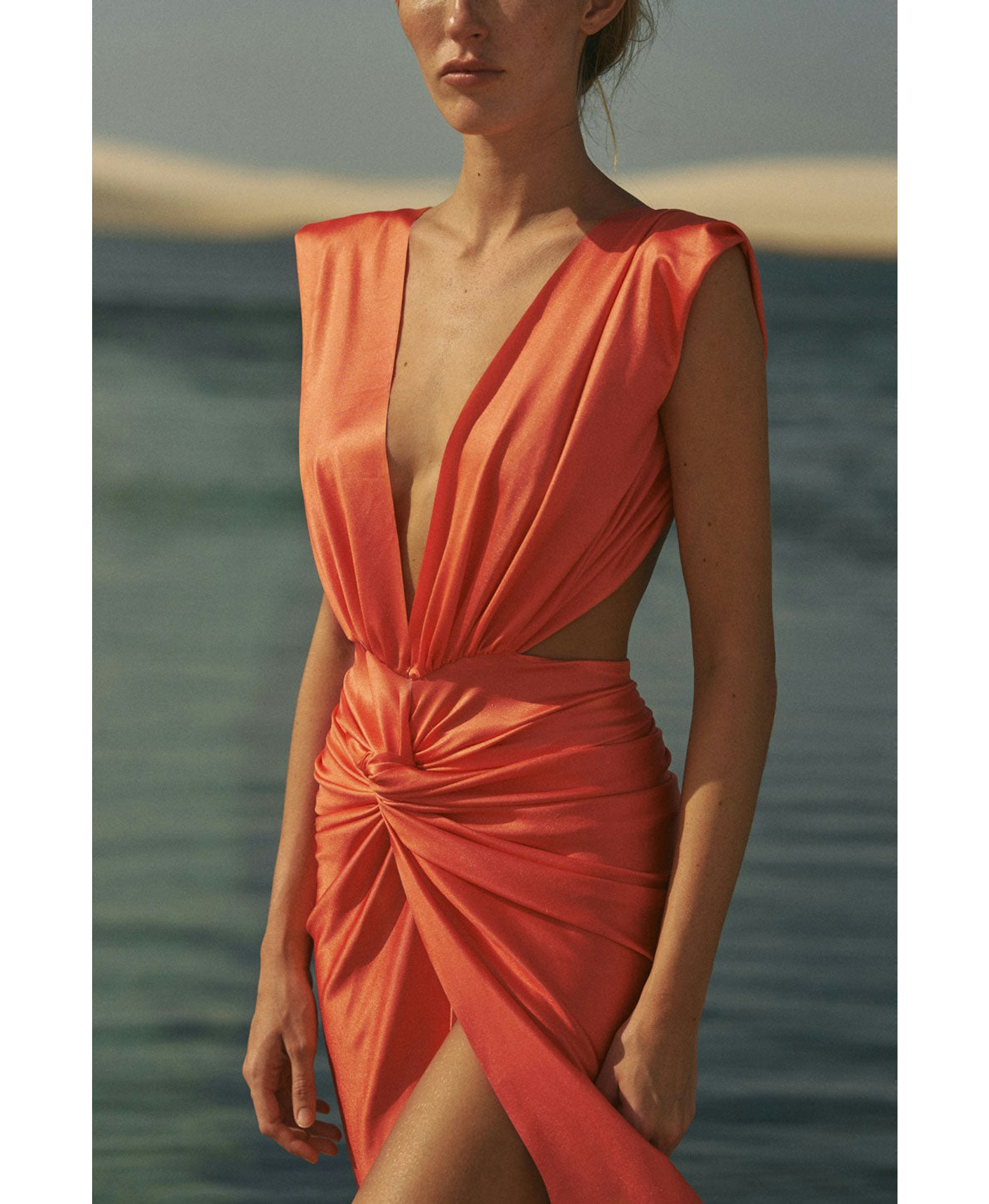 Mia Dress in Orange made by BAOBAB