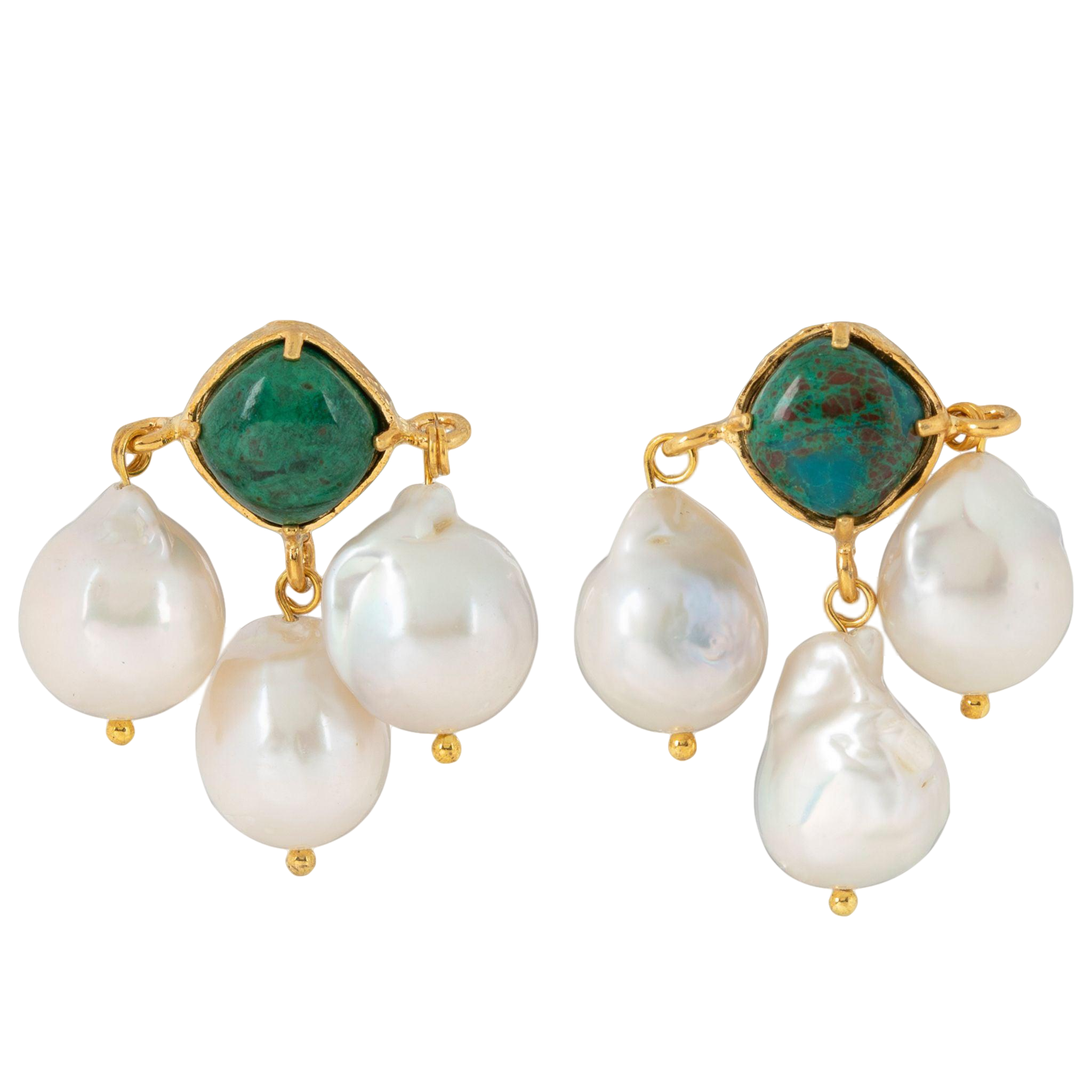 Christie Nicolaides Ludovica Earrings Turquoise