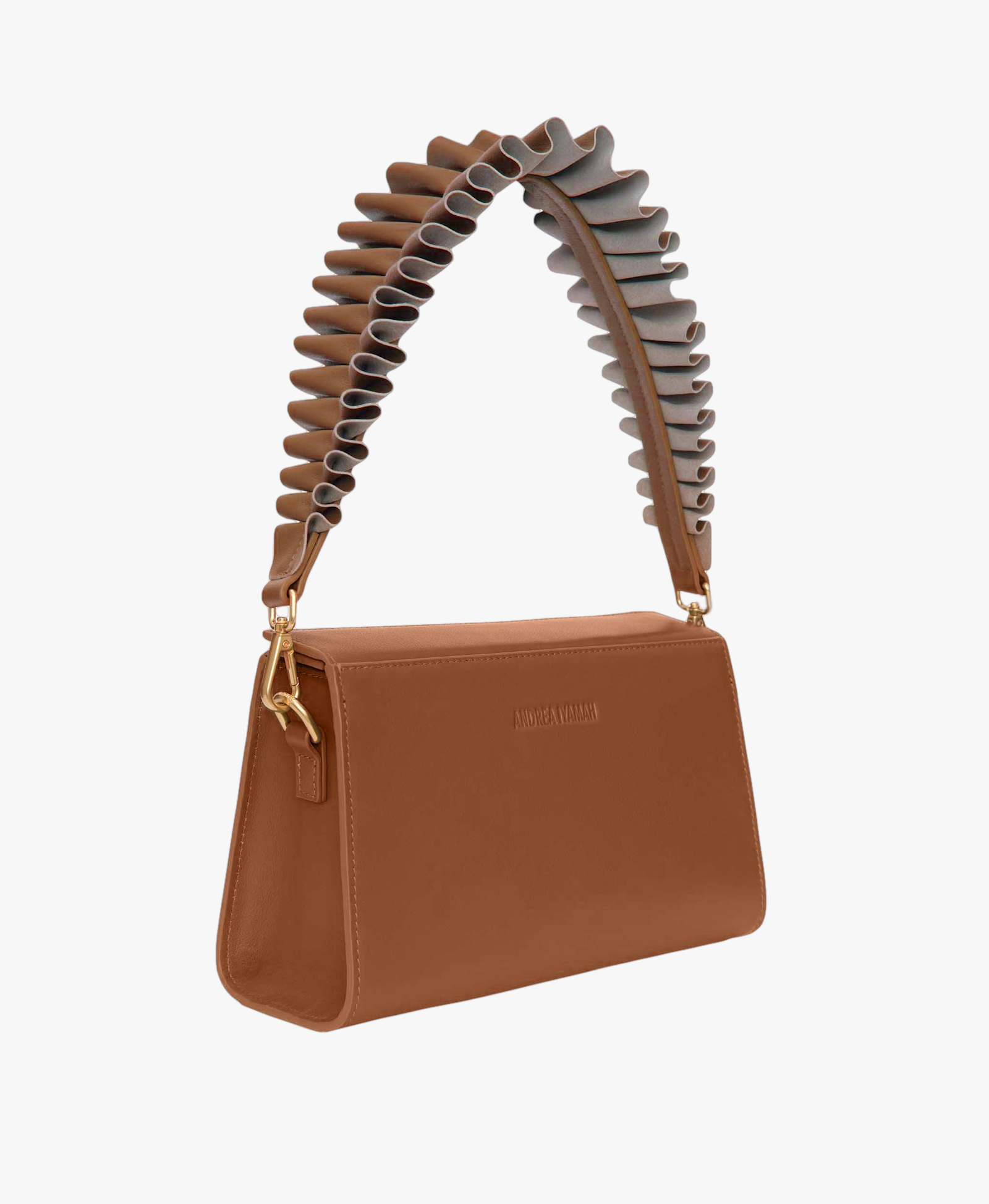 MALA BROWN SHOULDER BAG made by Andrea Iyamah