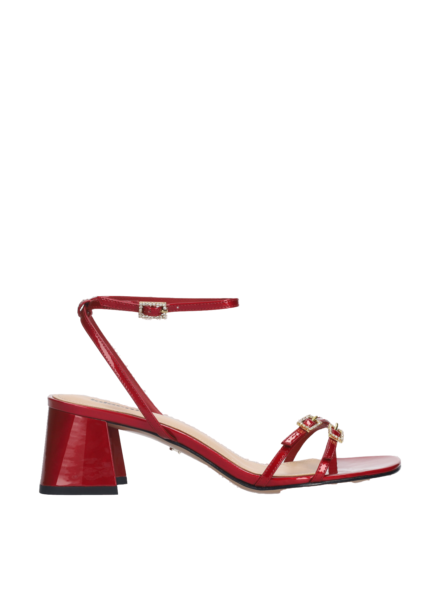 Lola Cruz Shoes Julia Sandal 55 In Red