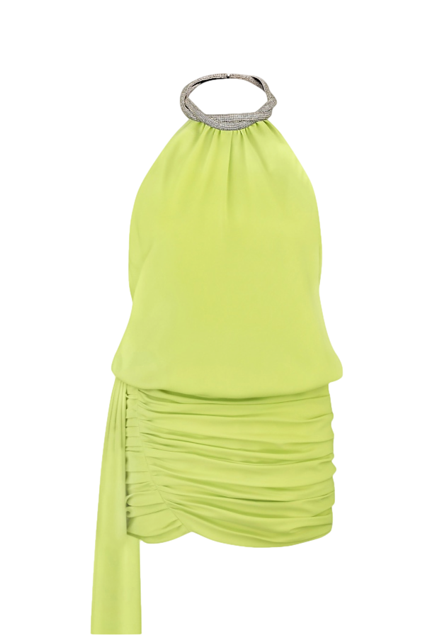 Shop Nué Iris Dress In Green