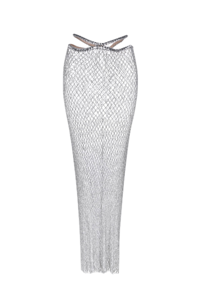 Nué Cassandra Skirt In Silver