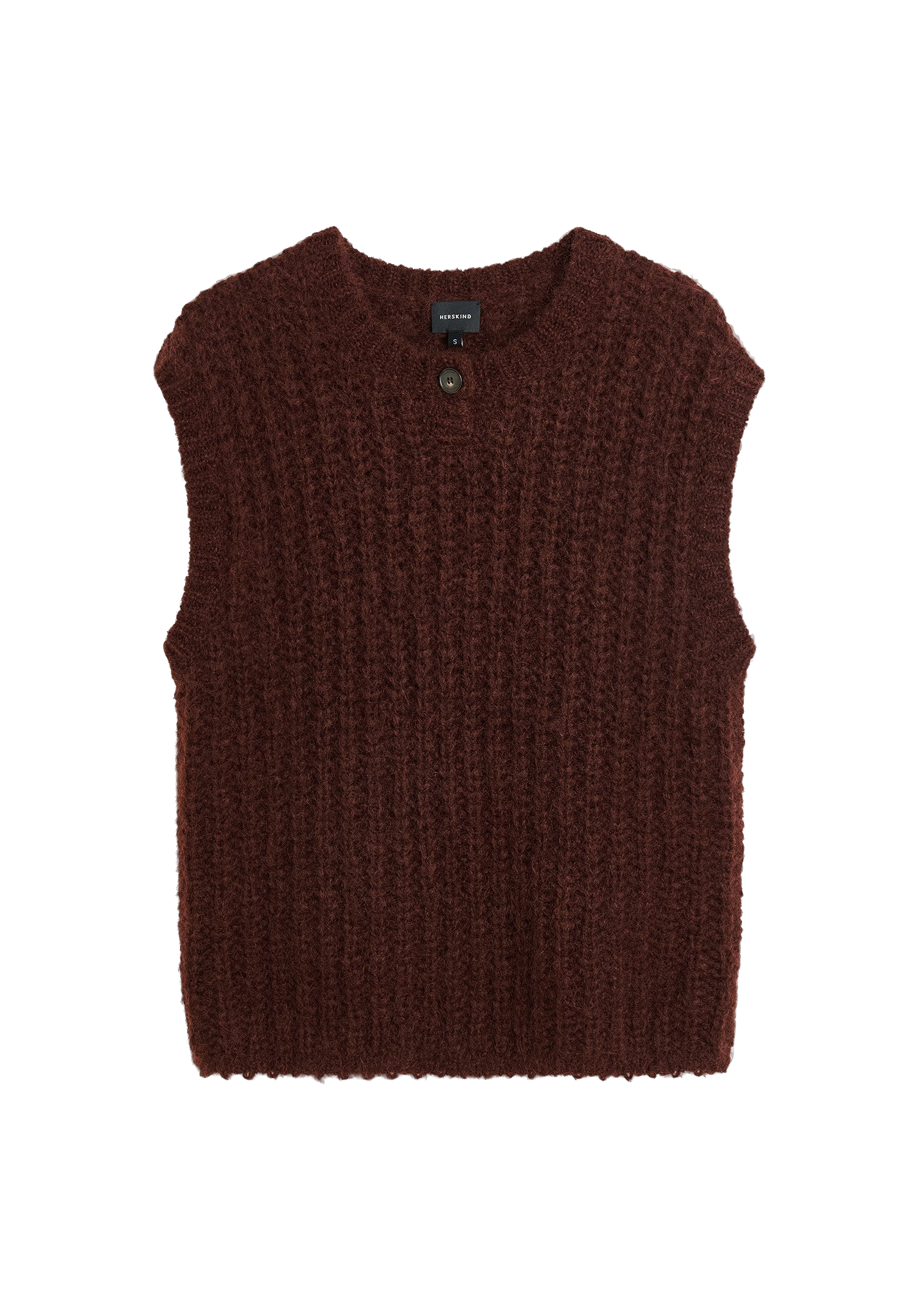 Shop Herskind Sonny Knit Top In Brown