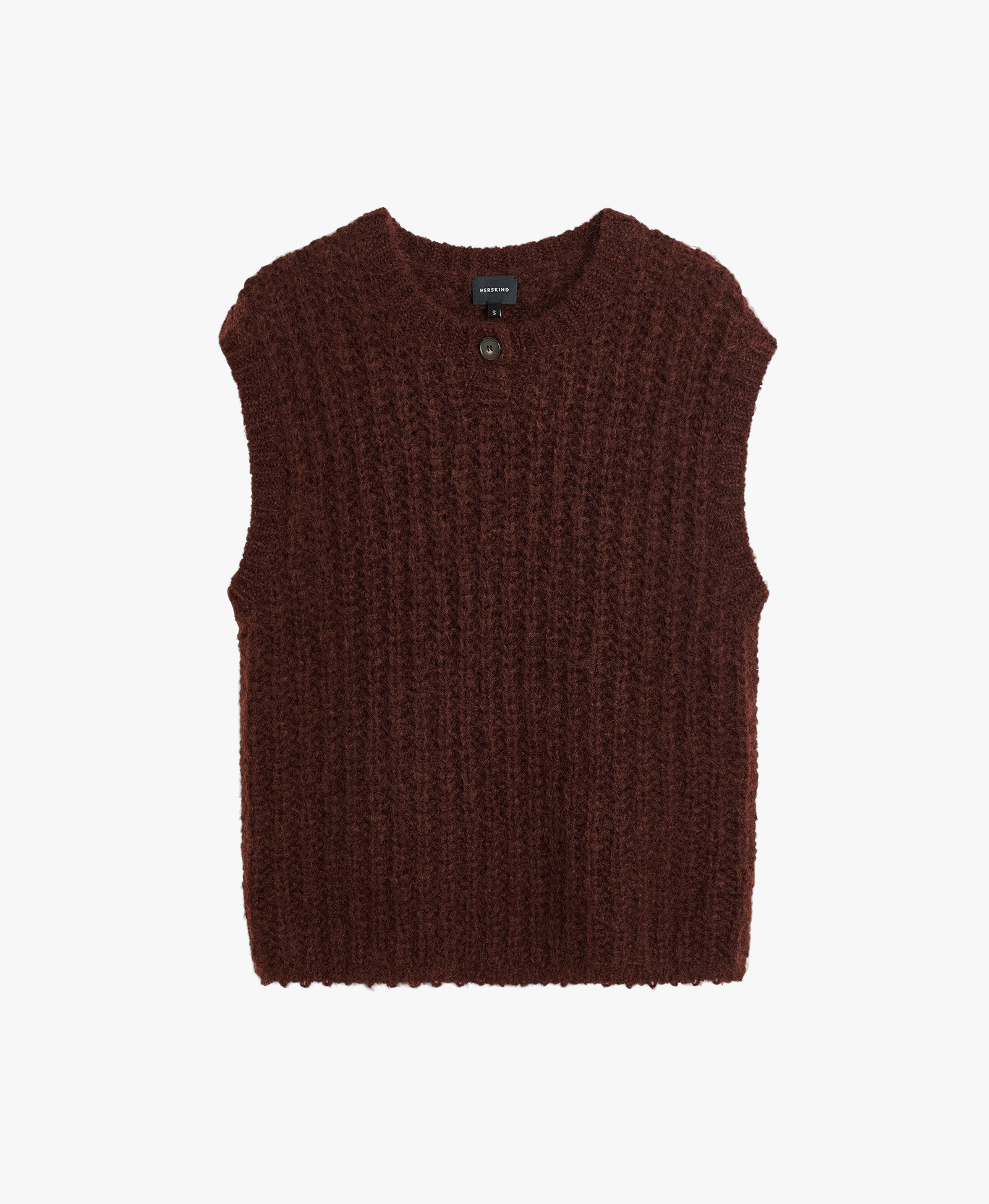 Sonny Knit Top - Oxblood made by HERSKIND