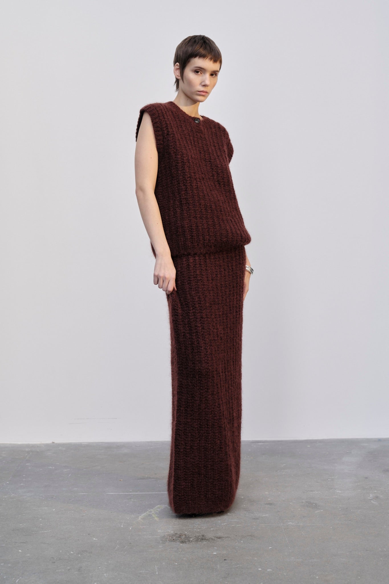 Shop Herskind Sonny Knit Top In Brown