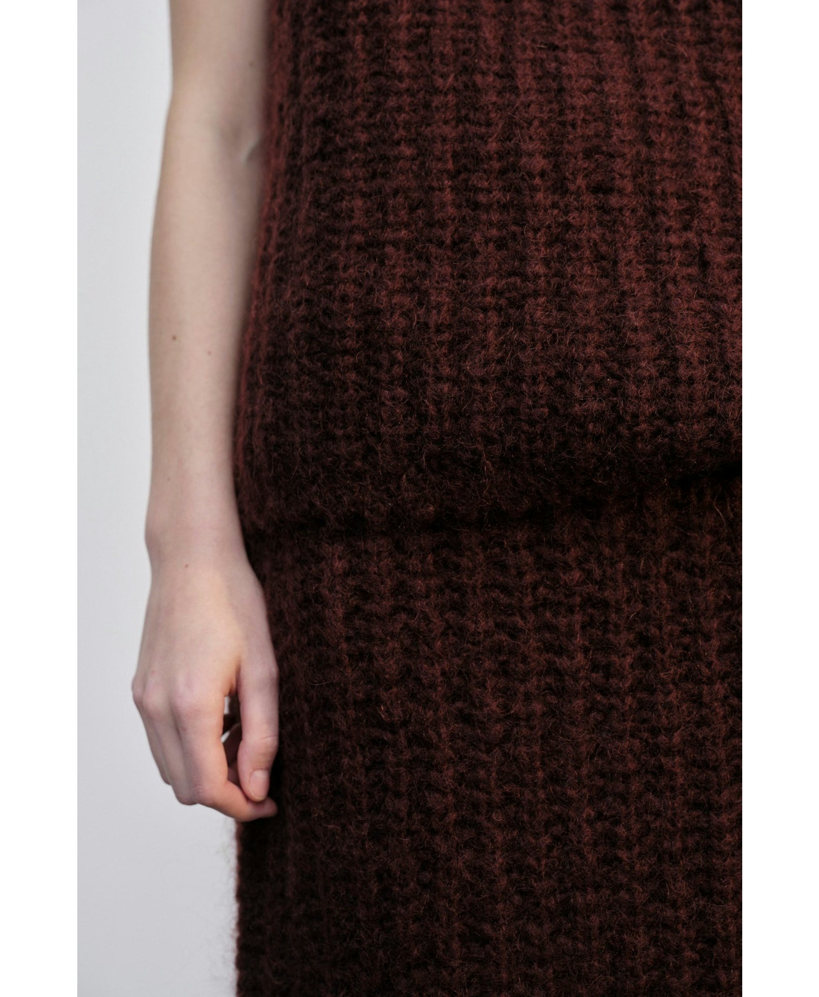 Sonny Knit Top - Oxblood made by HERSKIND