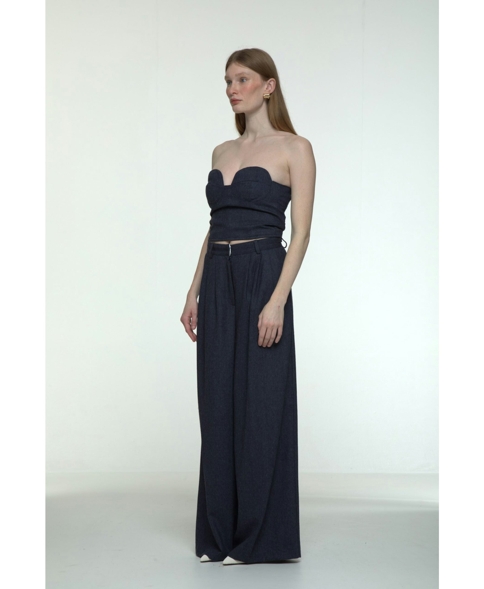 Herringbone bustier made by AFTERHOURS