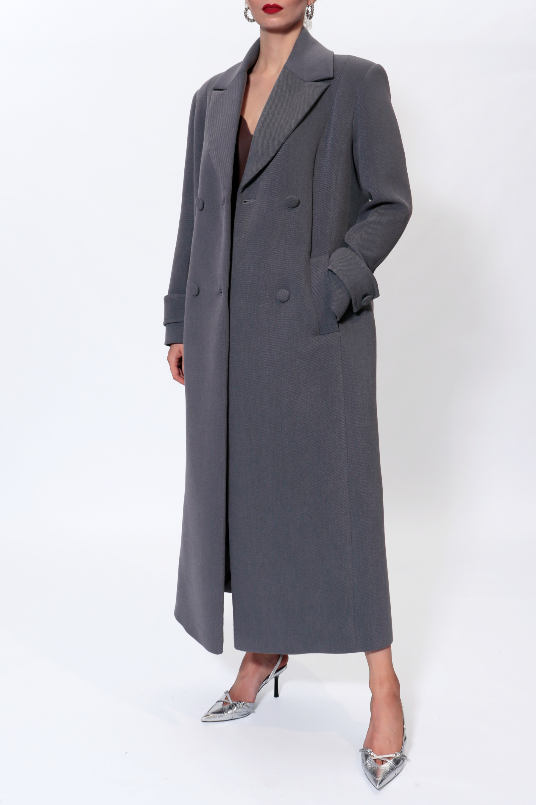 HALEWSKI COAT CARTNEY BALTIC GREY 