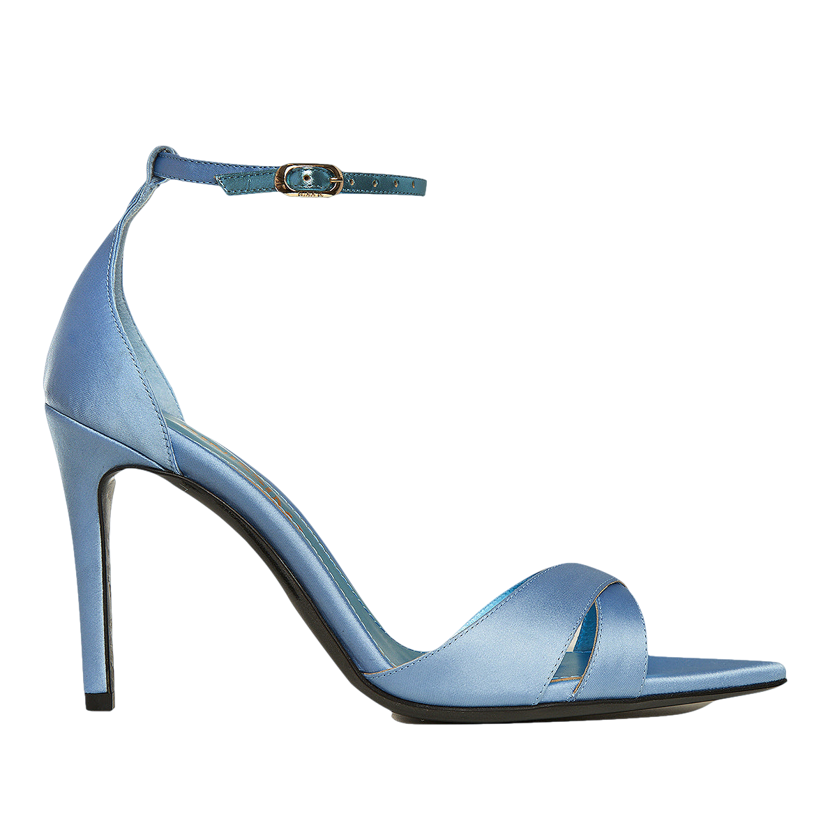 Jason Wu Marisa Crystal Embellished Platform Sandals in Blue Satin  ref.898429 - Joli Closet