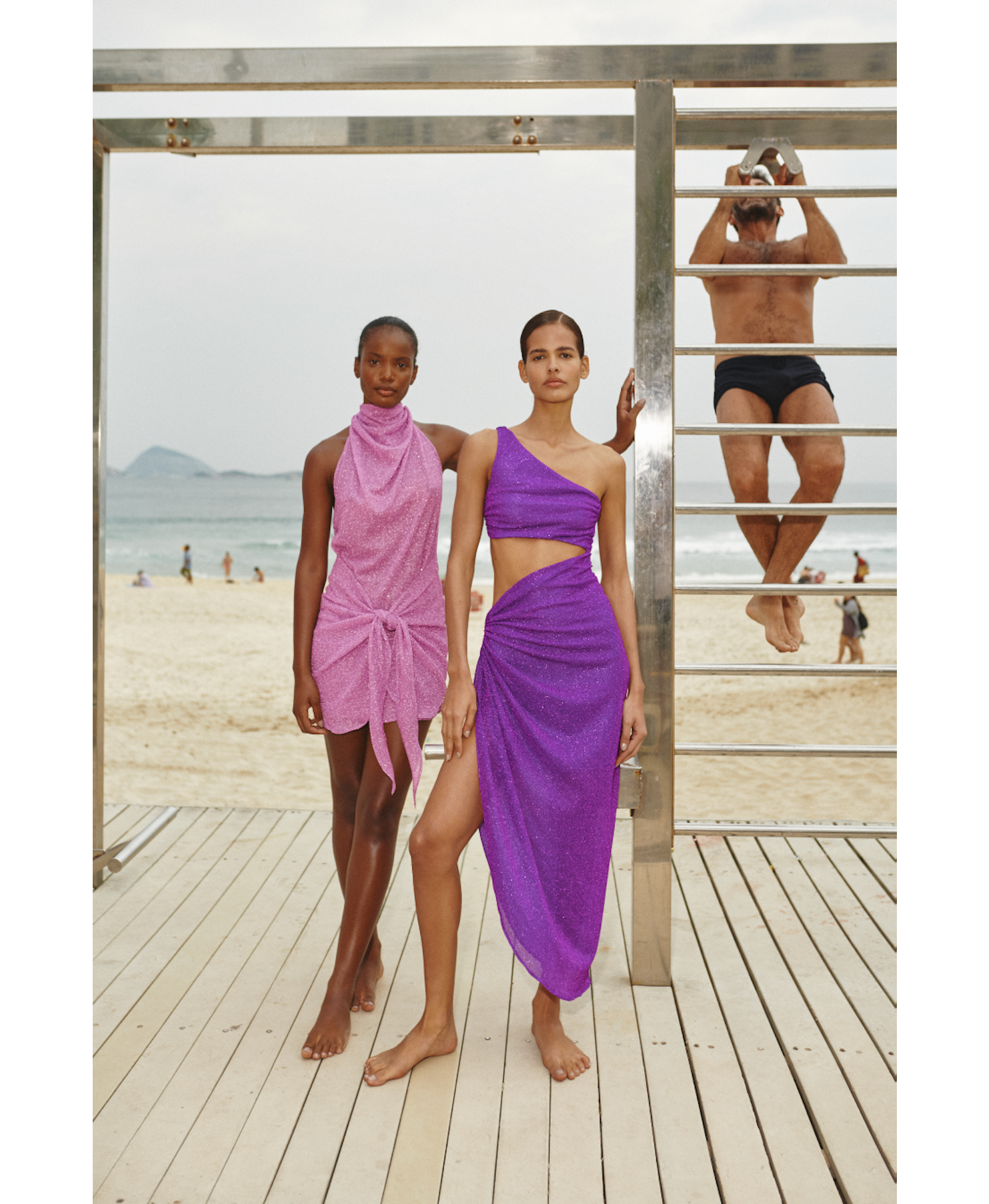 Providencia Mini Dress in Purple made by BAOBAB