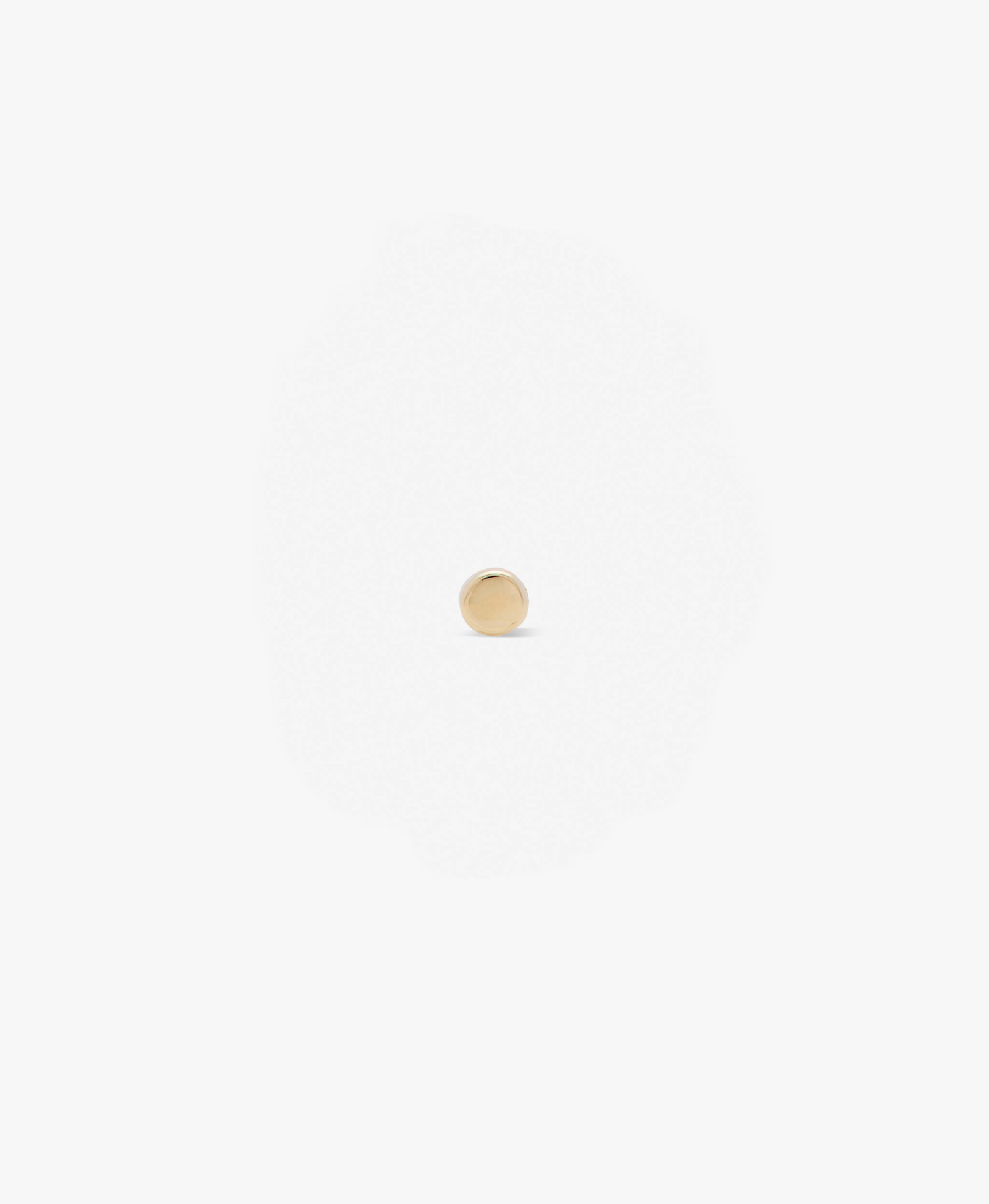 FULL MOON LABRET - YELLOW GOLD made by ENNUI