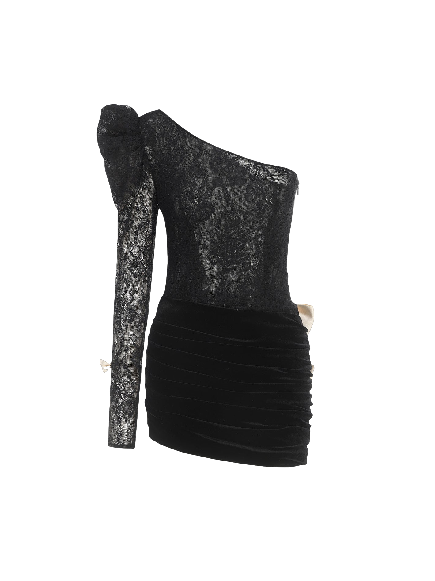 Nana Jacqueline Wilma Velvet Dress (black)
