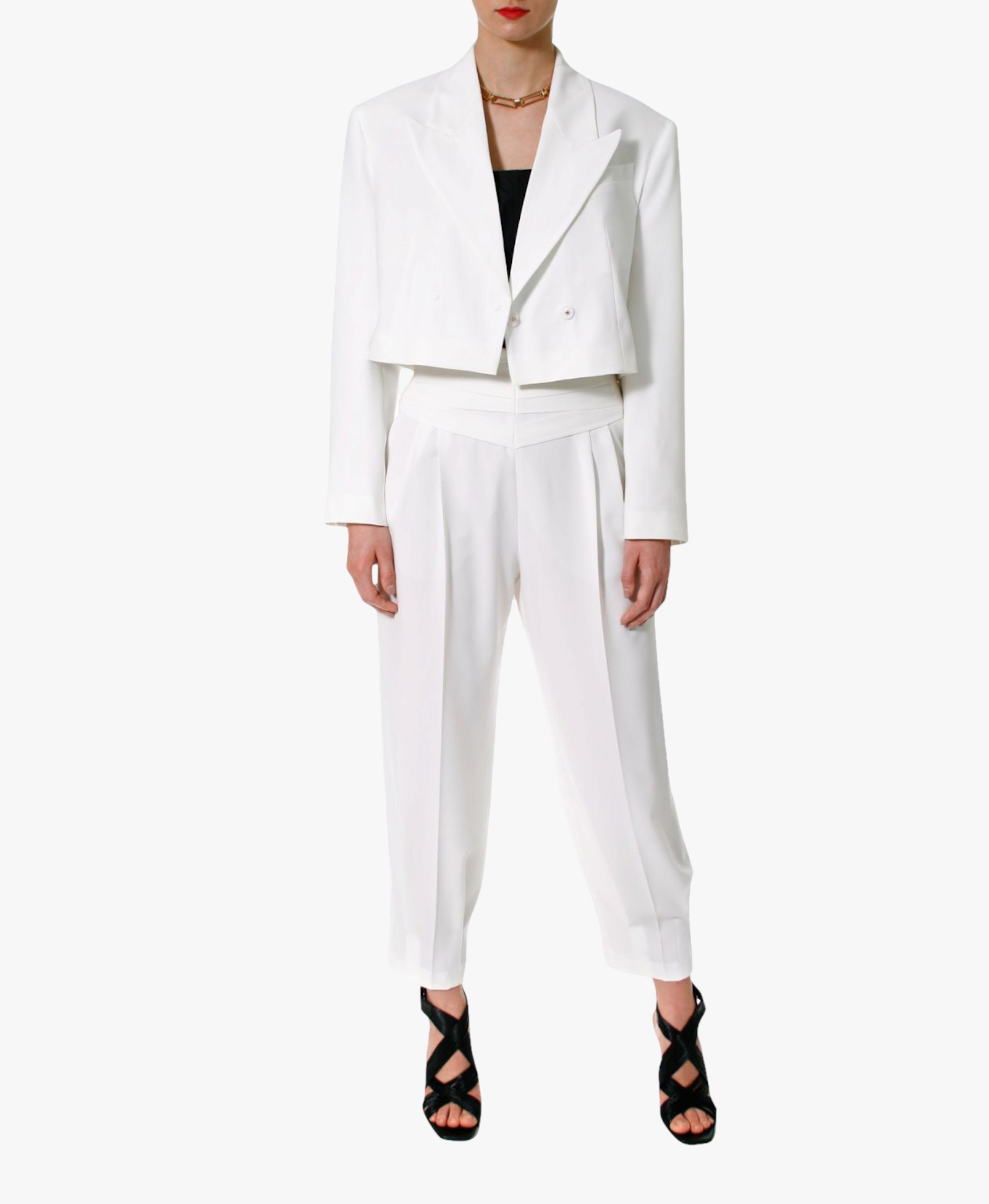 Blazer Giorgia Vanilla Ice in White made by HALEWSKI