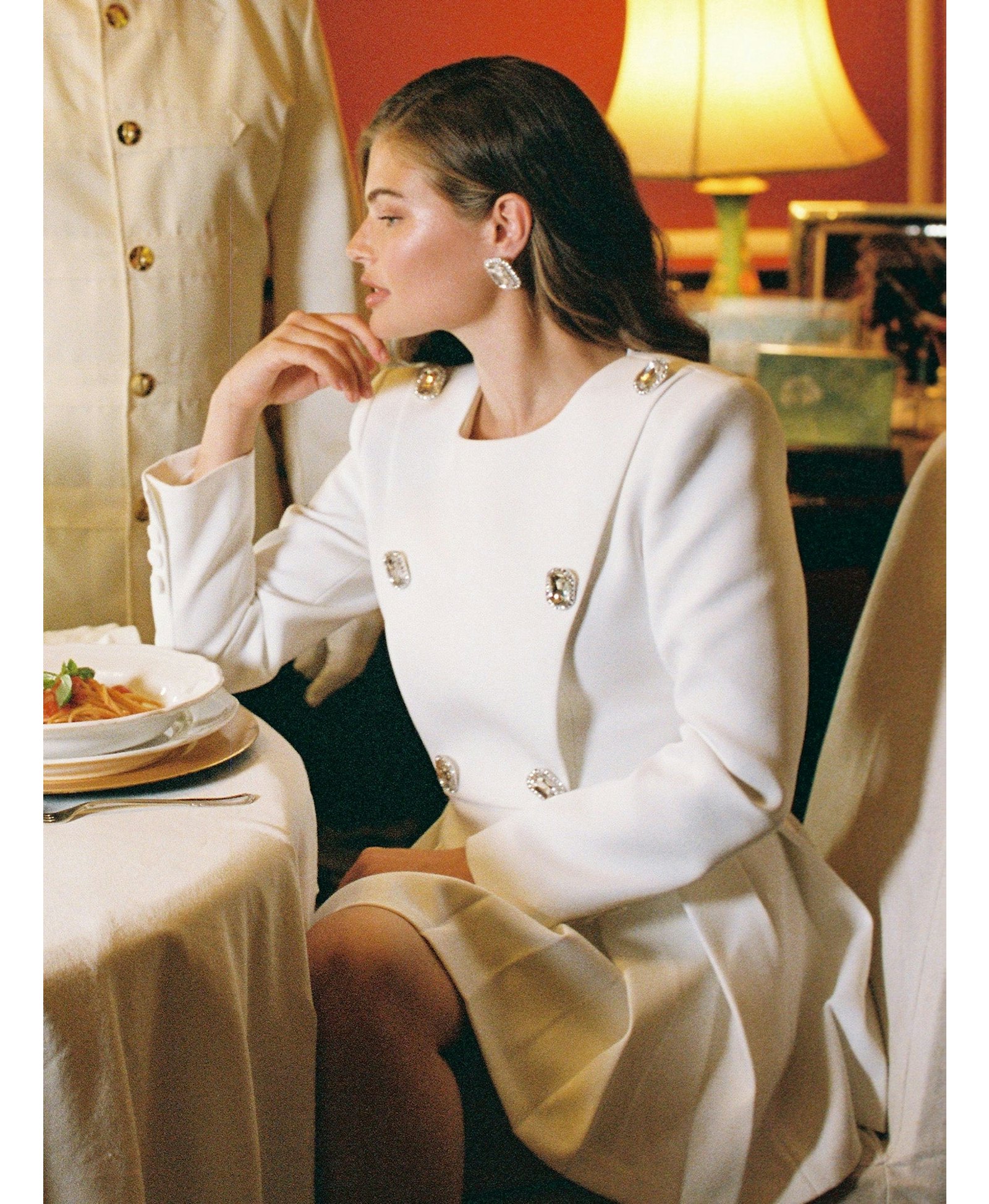 Remi Dress (White) made by Nana Jacqueline