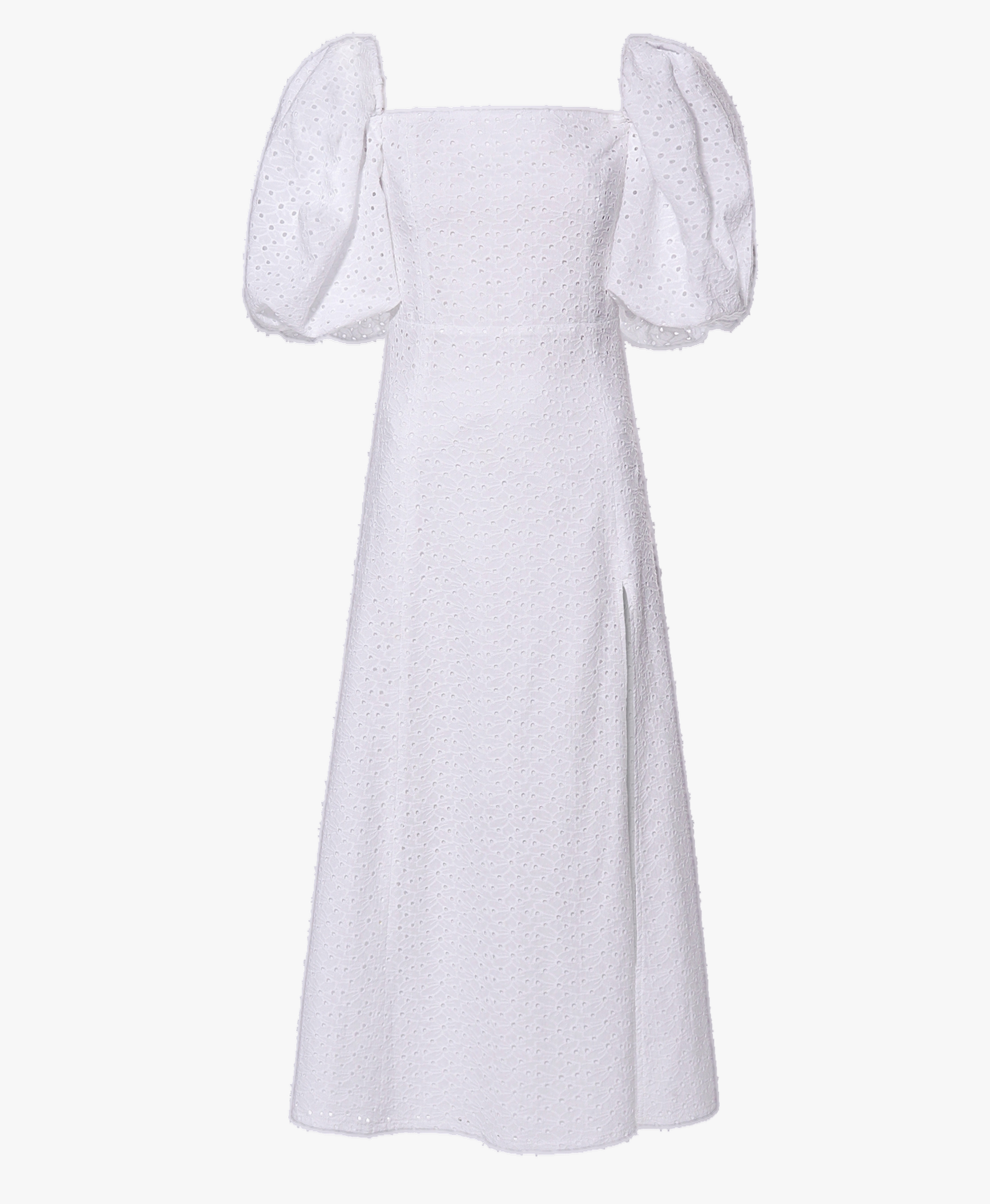 Dress Zoja Embroidered White made by HALEWSKI