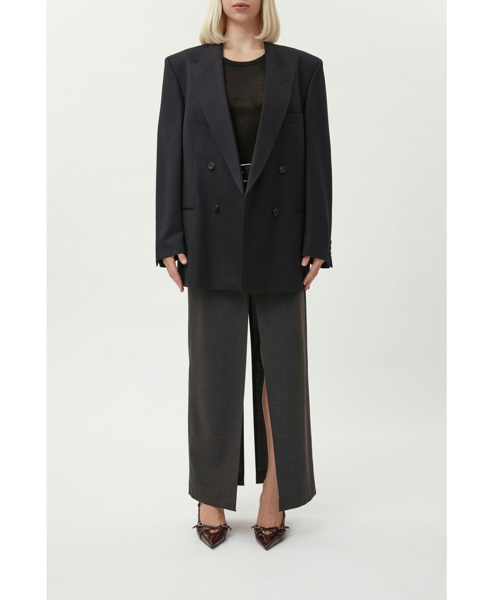 Double Breasted Blazer made by Gemme Collective