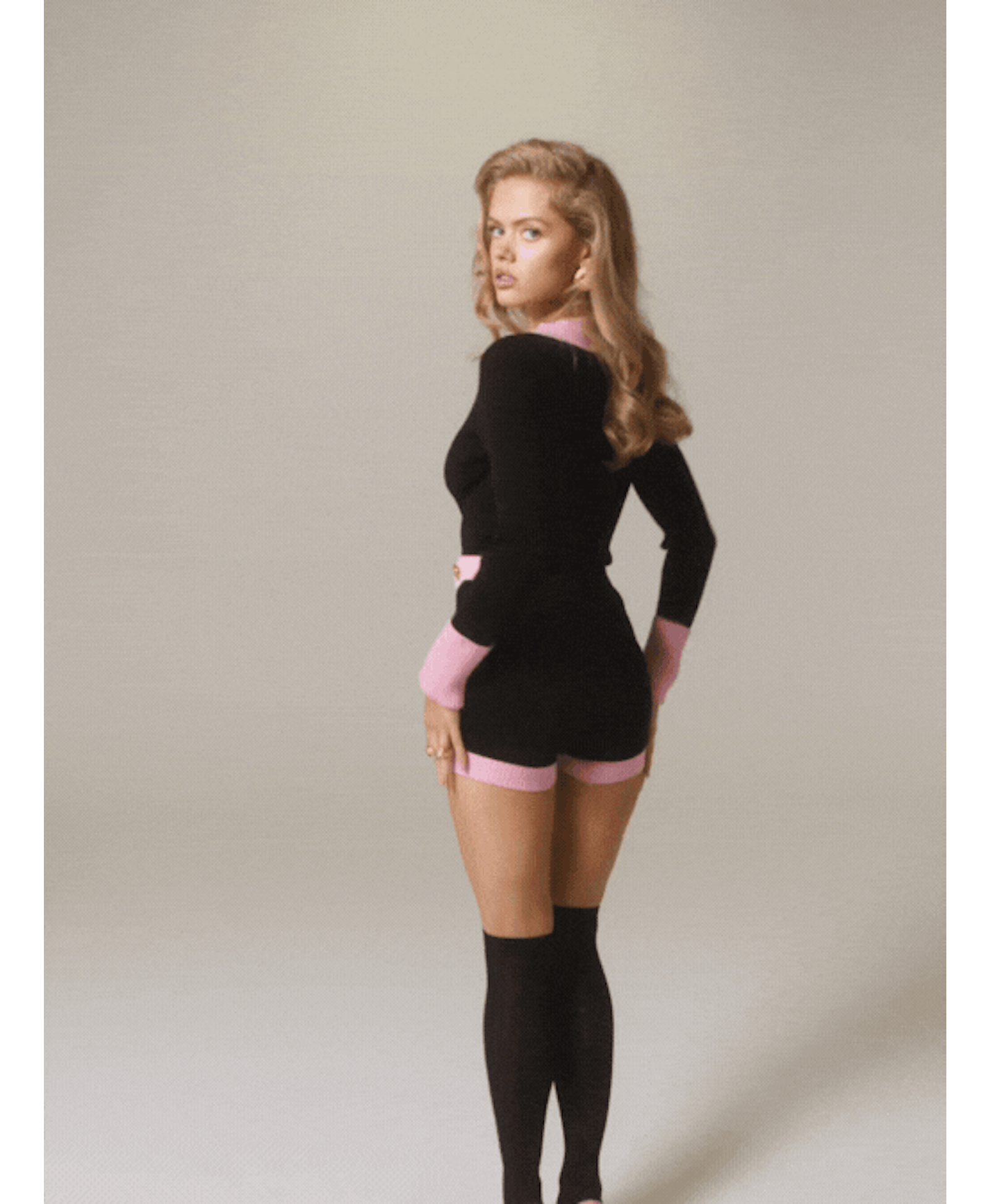 Matilda Knit Jumpsuit in Black made by Nana Jacqueline