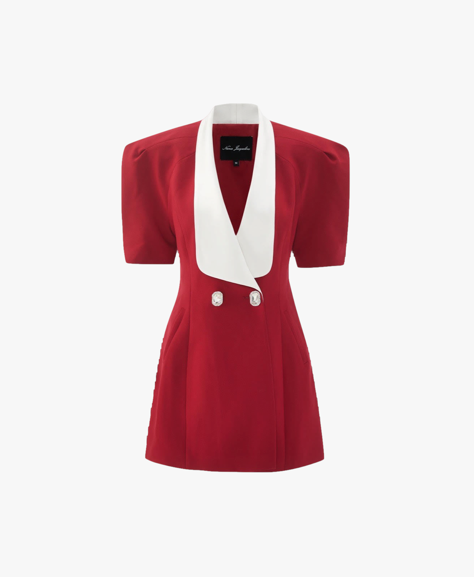 Alia Dress (Red) in Red made by Nana Jacqueline