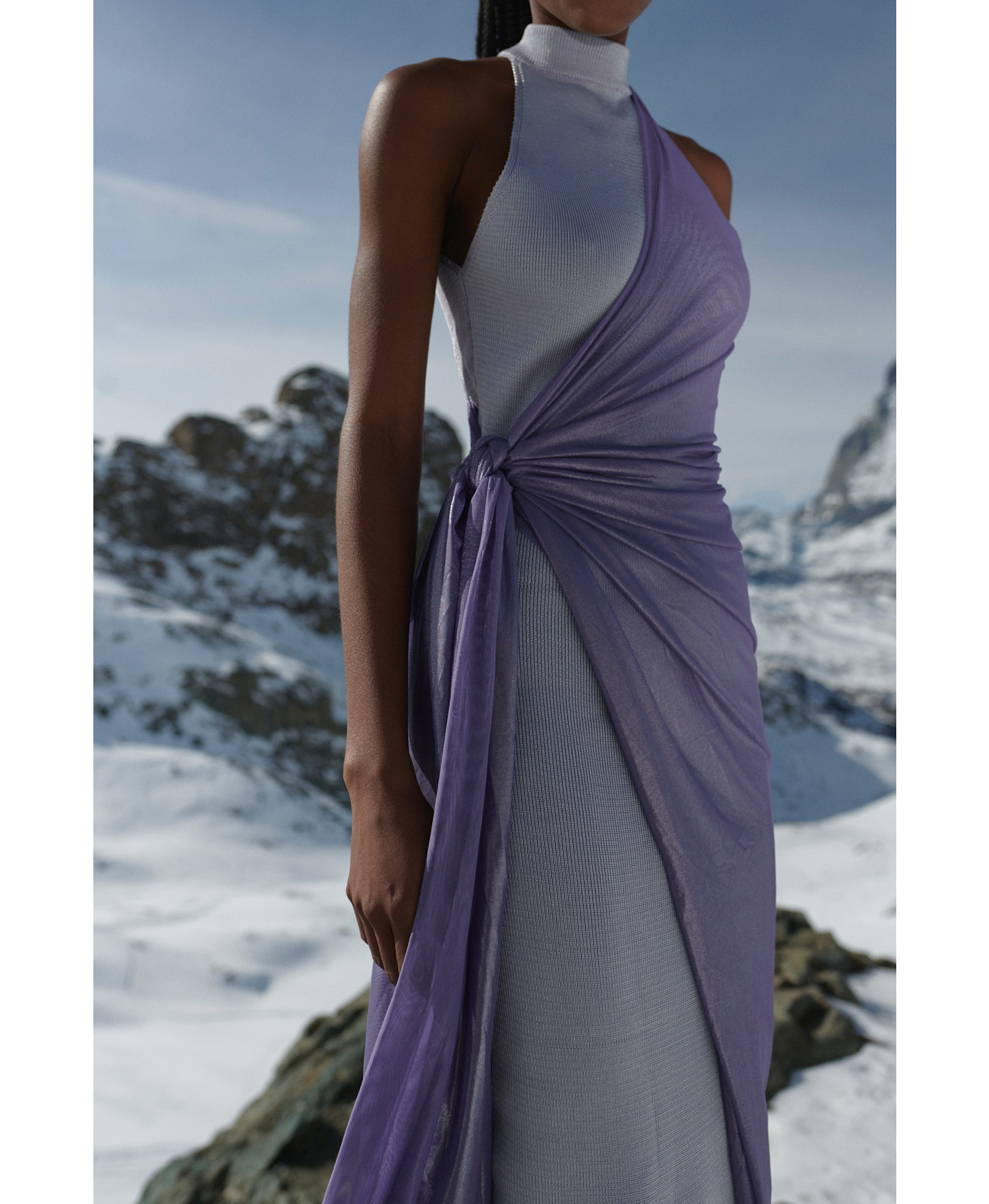 Fiona Dress in Purple made by BAOBAB
