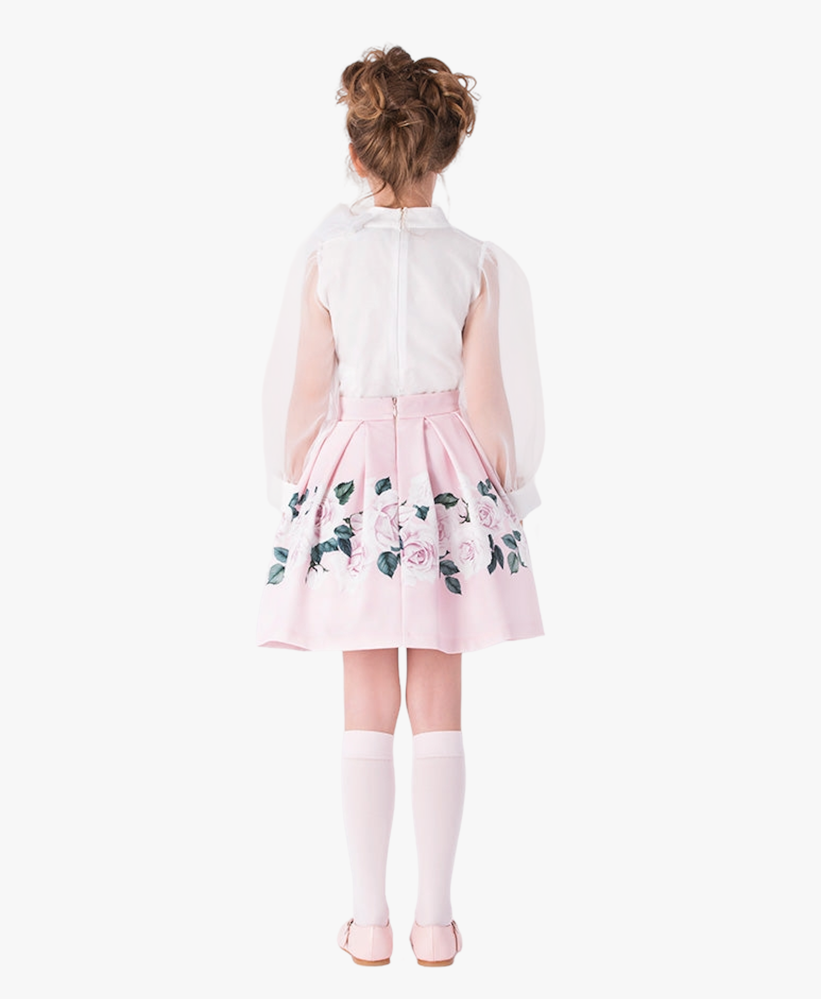 Floral Palermo Girls Outfit | 2 Pieces made by Mama Luma