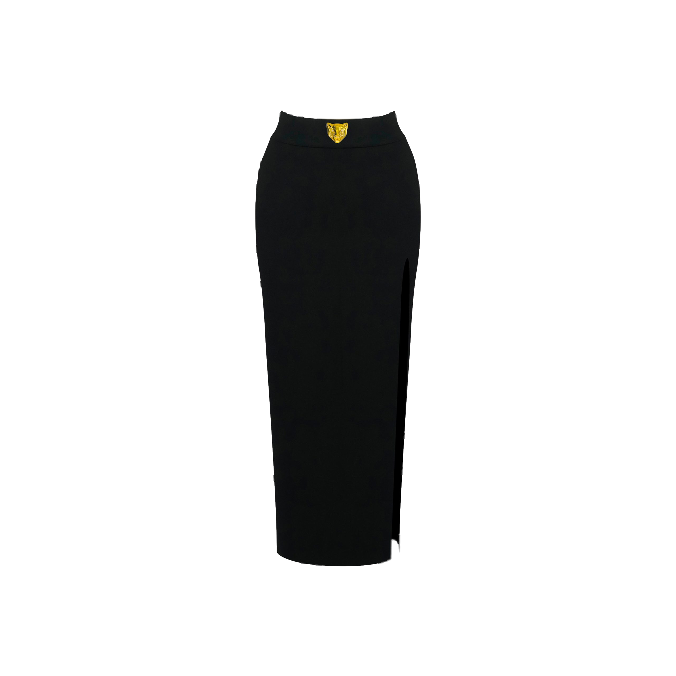 Daniele Morena Black Iconic Trouserher Pencil Skirt