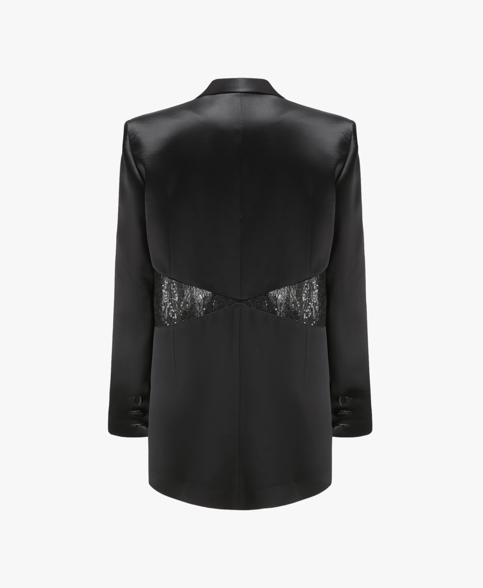 Black Liliana Blazer in Black made by Nana Jacqueline