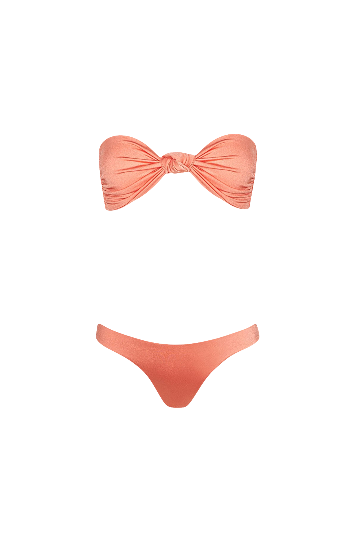 Sara Cristina Marina Bikini In Light Orange