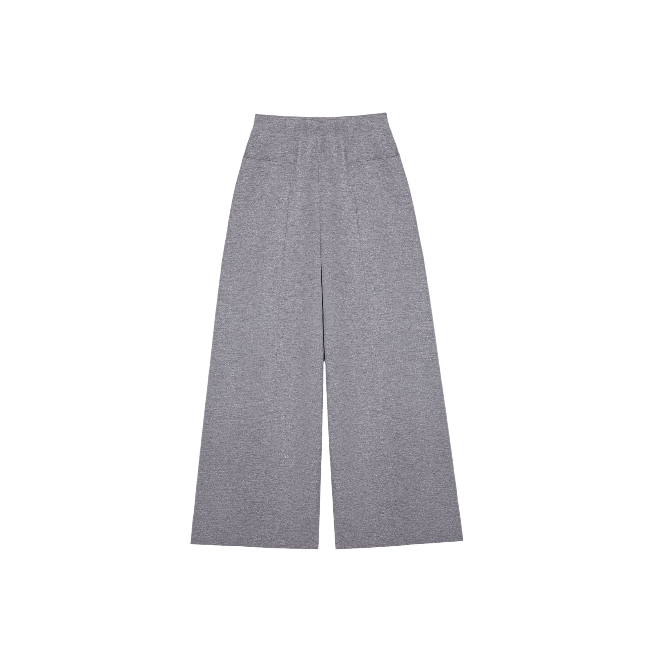 CRUSH Collection | METALLIC SHIMMERY WIDE-LEG PANTS