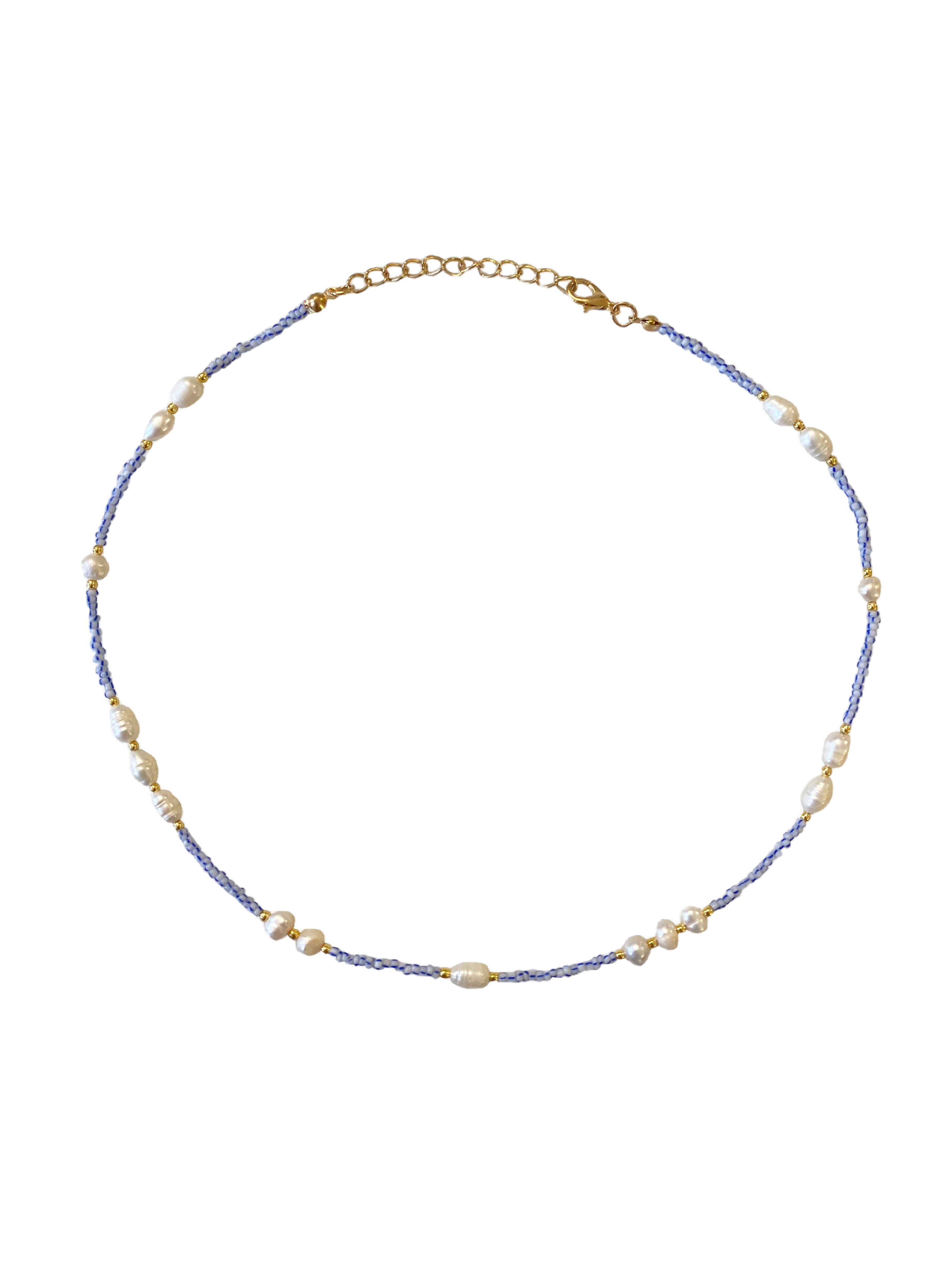 Ixiah Azelea Blue Necklace