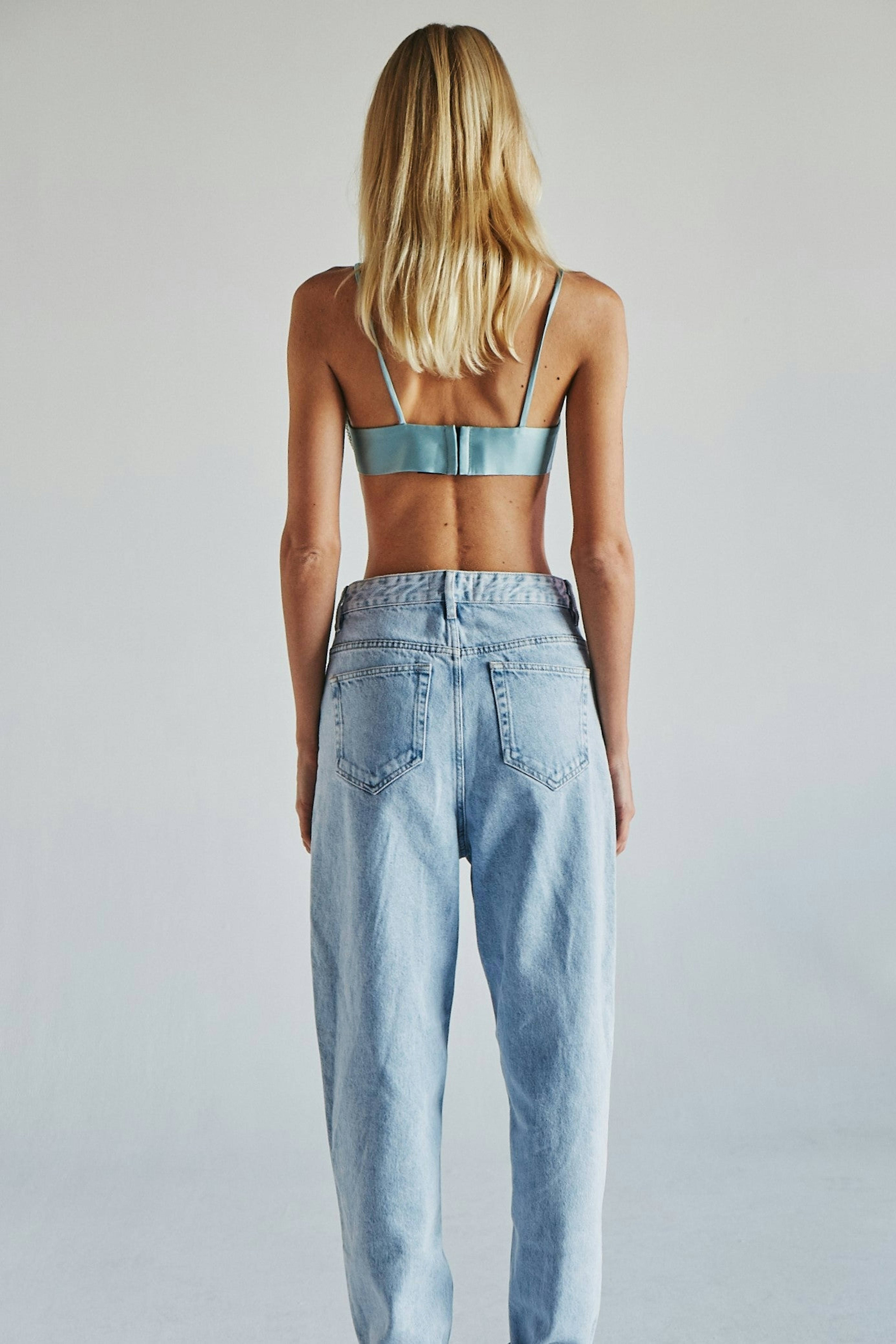 Shop The Heart Bralette - Blue from Romani at Seezona