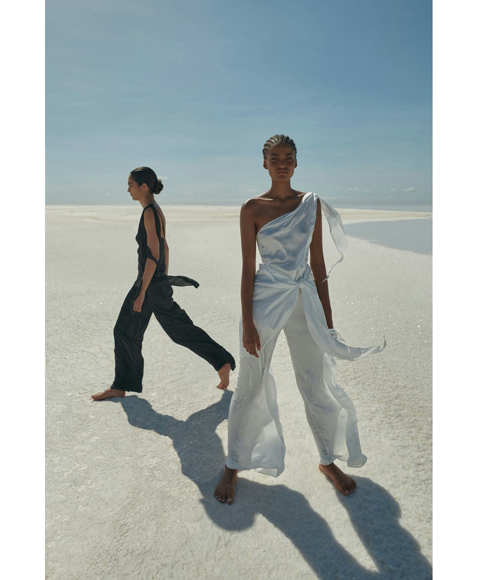 The Great Jumpsuit in White made by BAOBAB