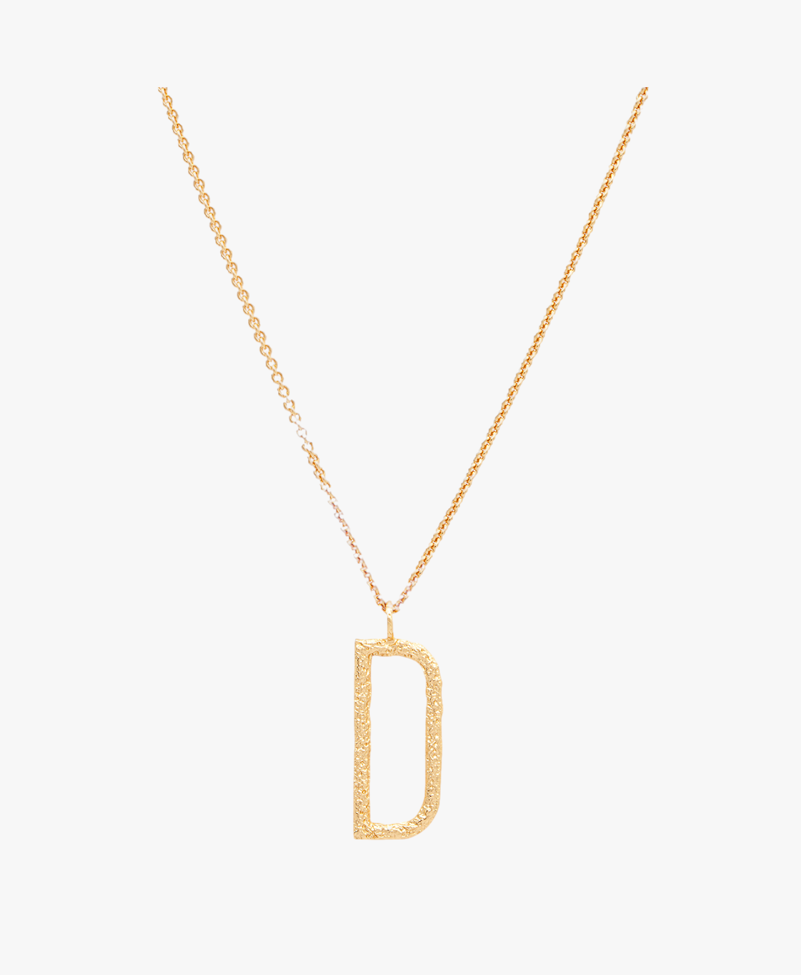 Grande Letter Necklace made by Amber Sceats