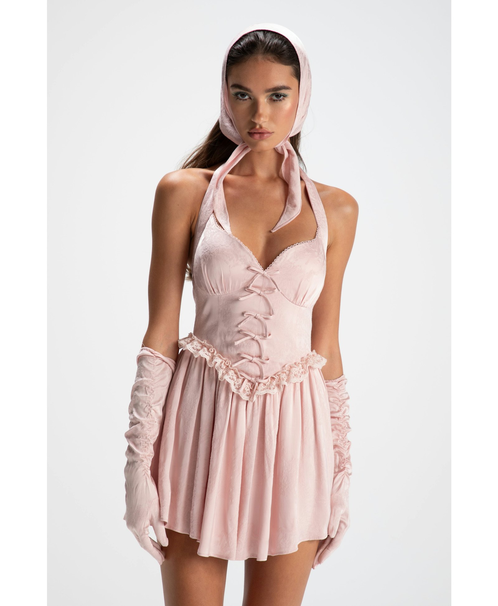 Allie Dress (Pink) in Pink made by Nana Jacqueline