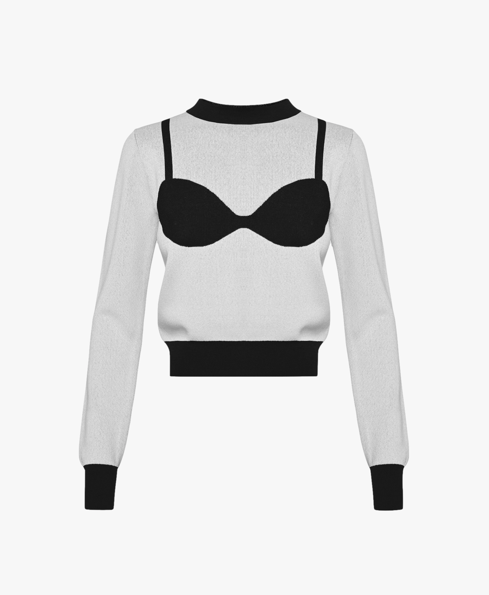 KNIT BRA SWEATER made by KEBURIA