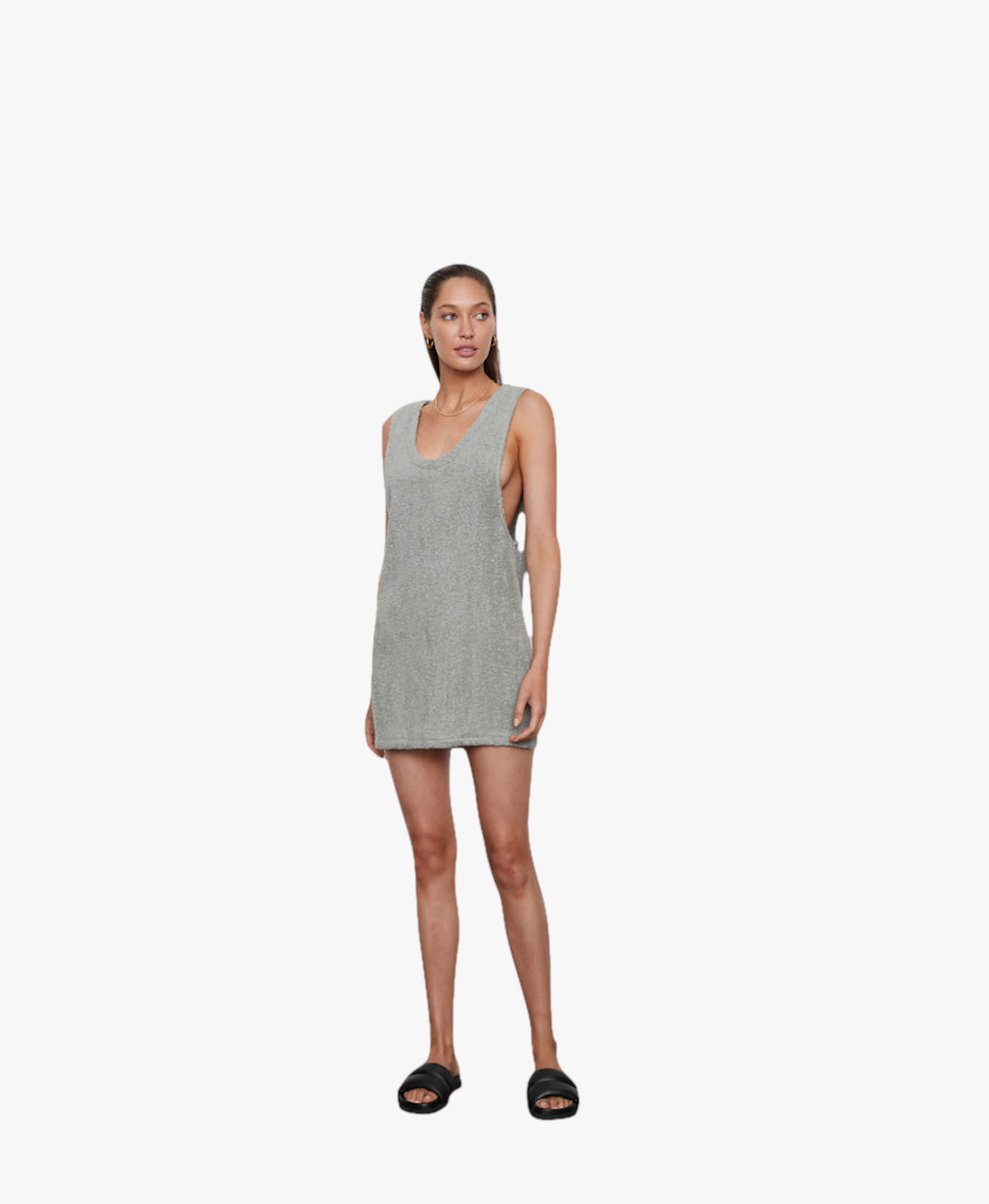 Ari Dress in Grey made by Atoir