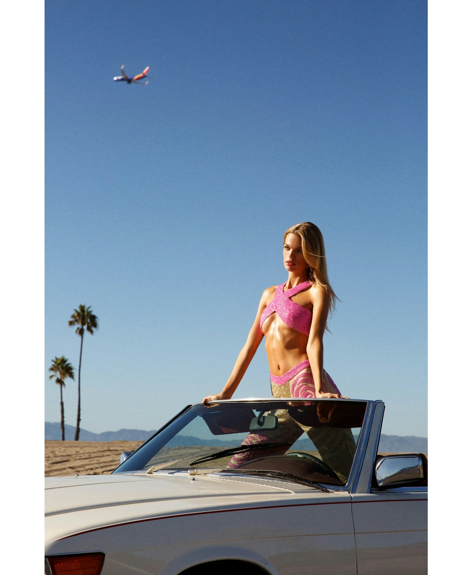 Thalia Rose Co-ord Top - Daphne X Oceanus made by Oceanus Swimwear