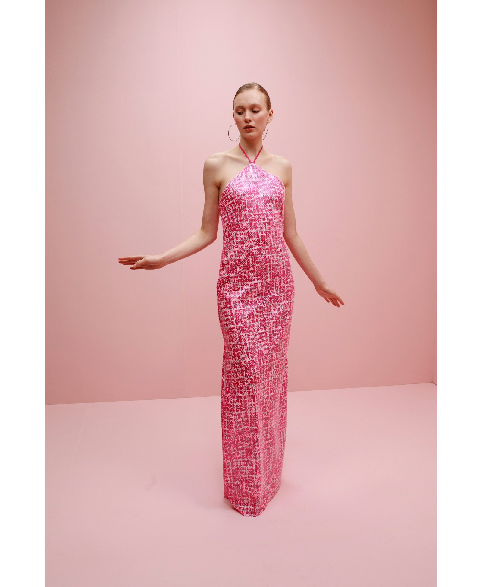 Serata Halter Dress made by Francesca Miranda