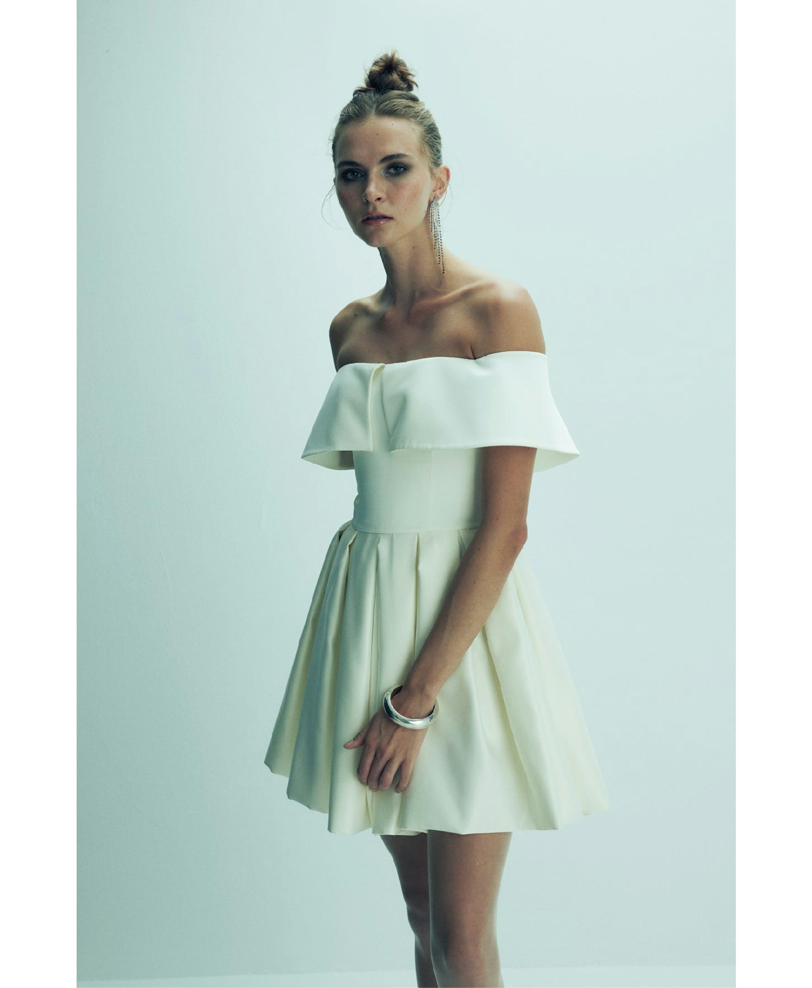 Ivy Mini Dress in Vanilla Ice made by Nazli Ceren