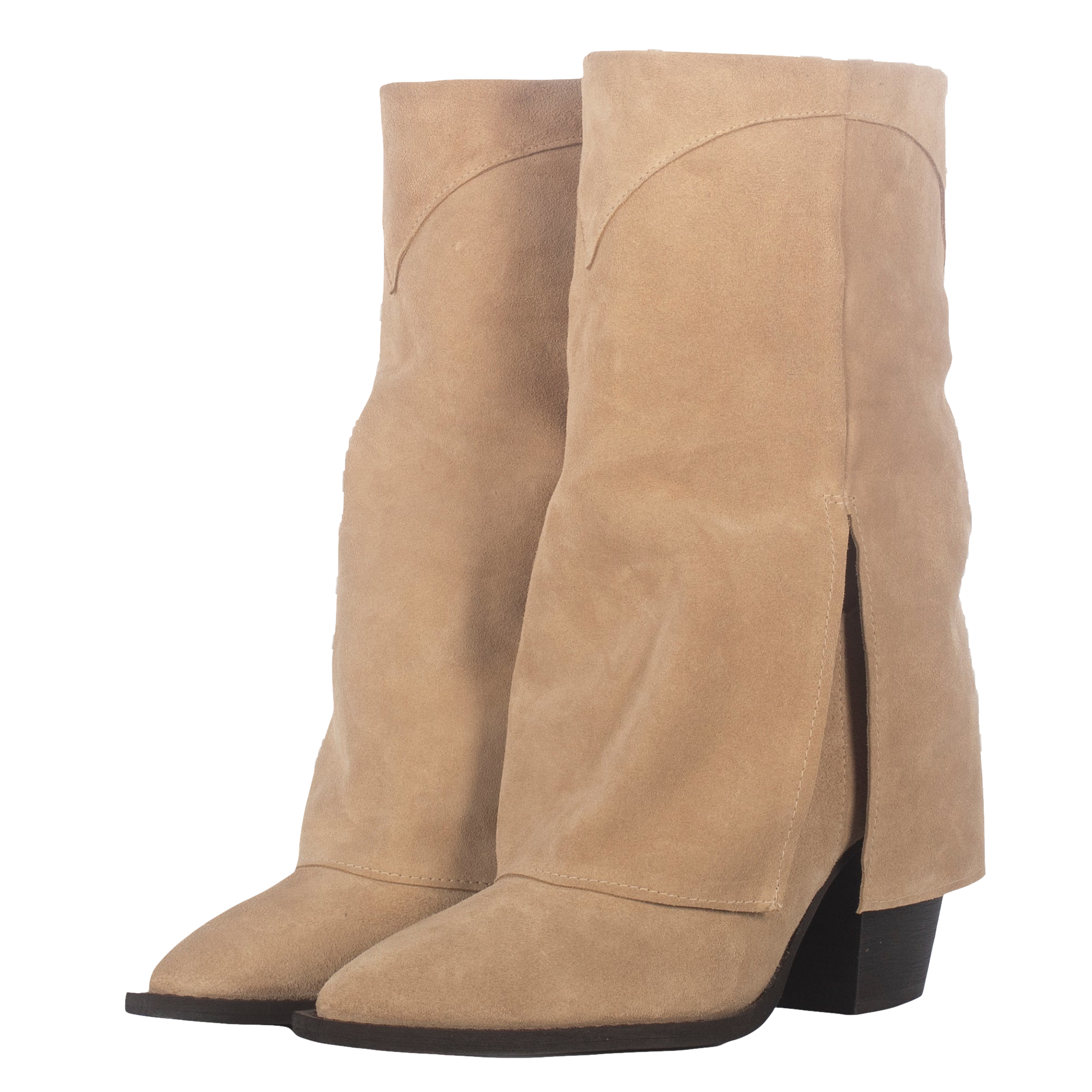 Toral Vegas Sand Suede Boots In Beige