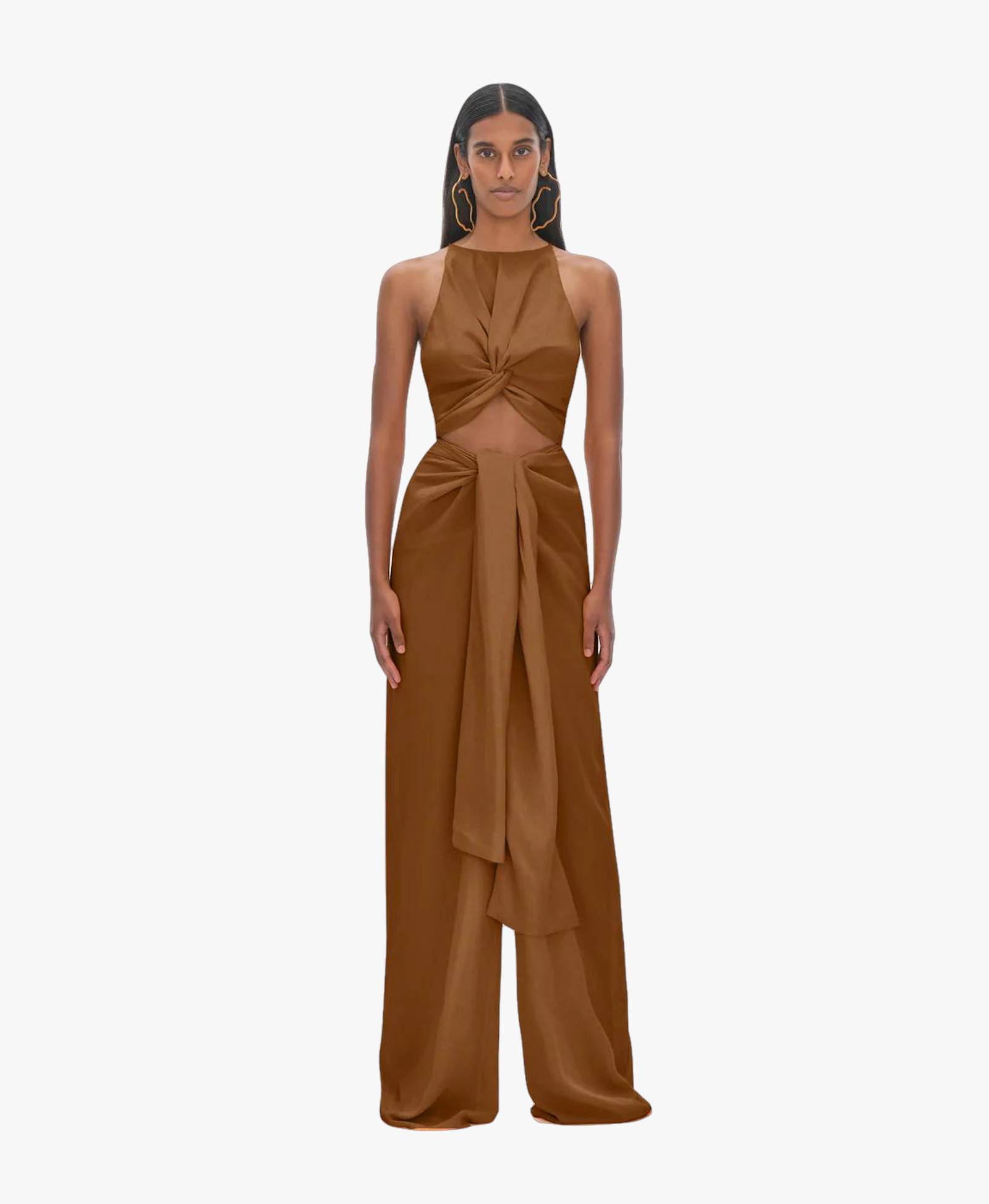 AMINATA BRASS JUMPSUIT made by Andrea Iyamah