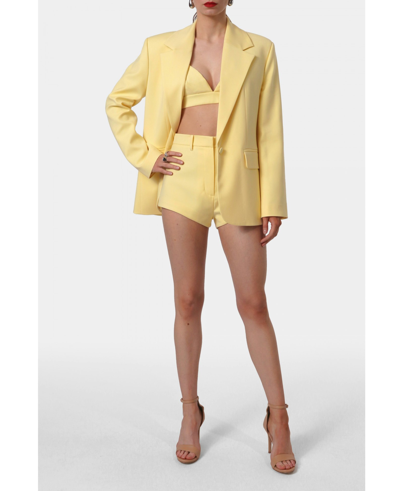 Blazer Tatiana Butter Yellow made by HALEWSKI
