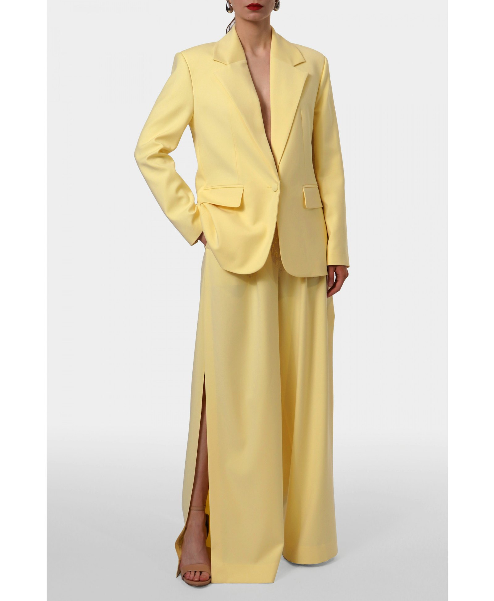 Blazer Tatiana Butter Yellow made by HALEWSKI