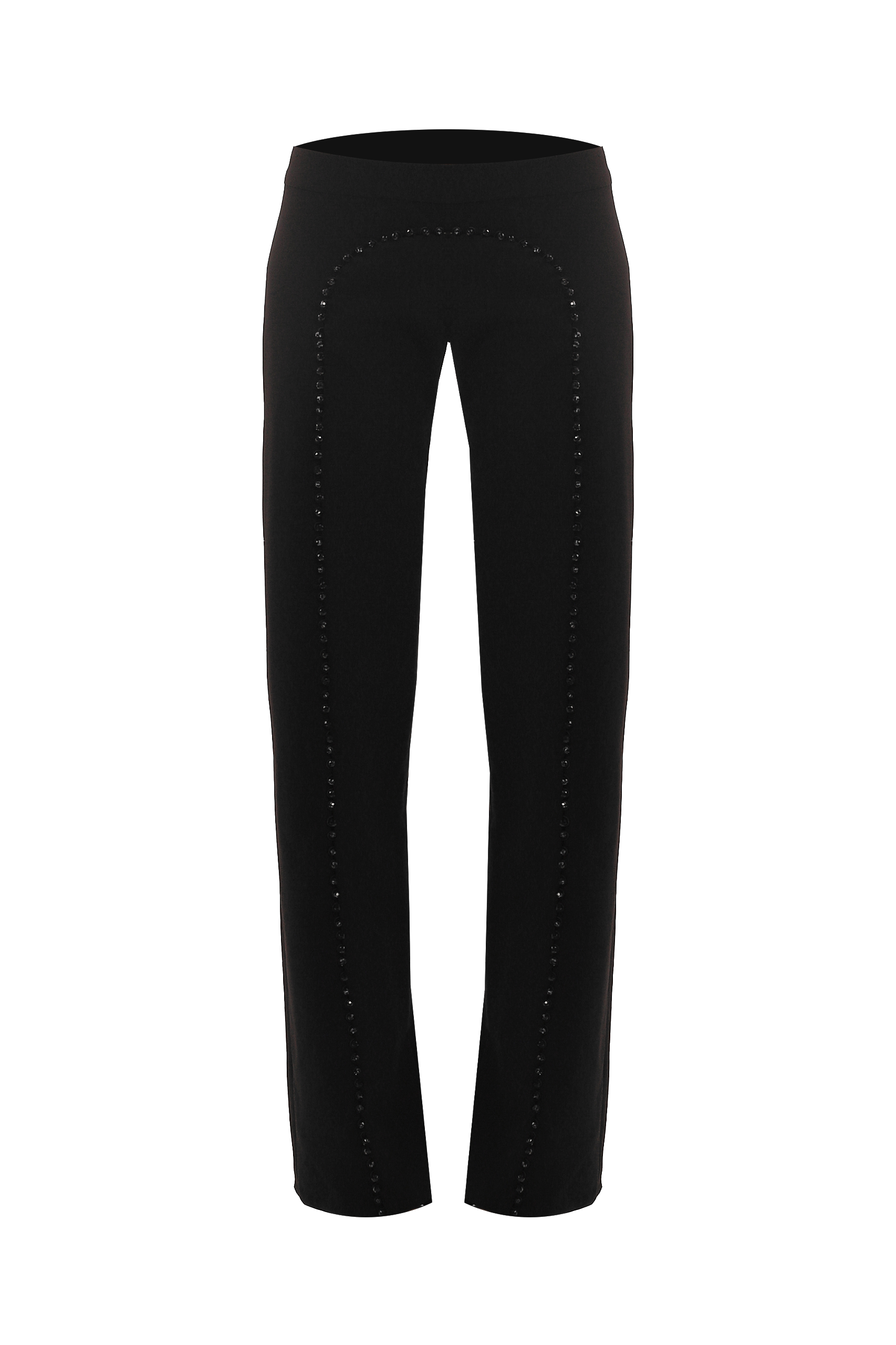 Shop Compte Spain Black Buttons Pant