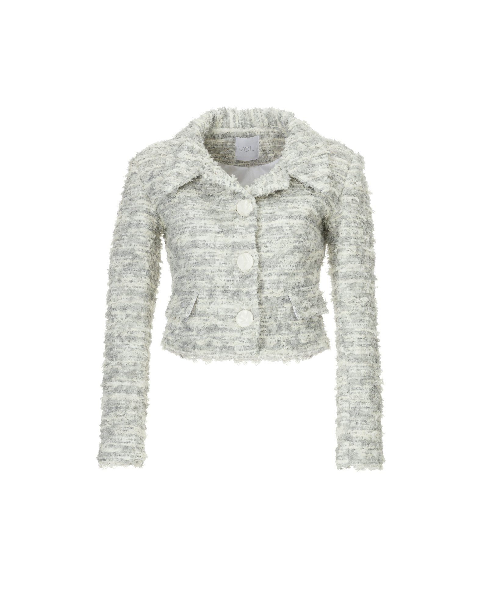 Soft Ice Tweed Jacket made by Vestiaire d'un Oiseau Libre