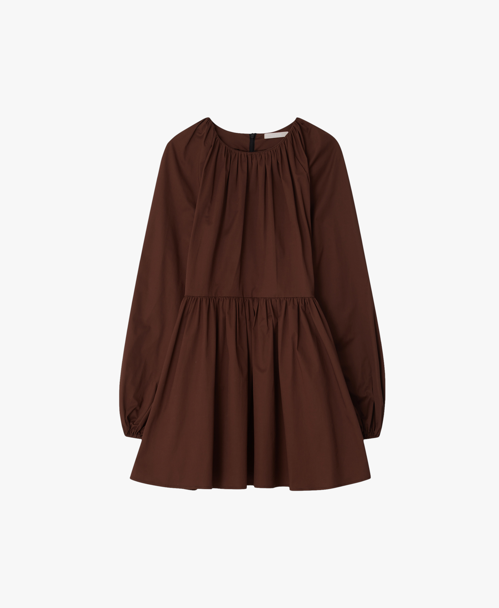 Mila Dress in Brown made by AÉRYNE