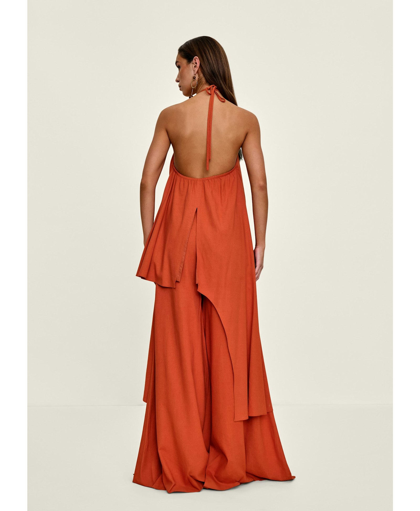 NATA TOP - RED CORAL made by Andrea Iyamah